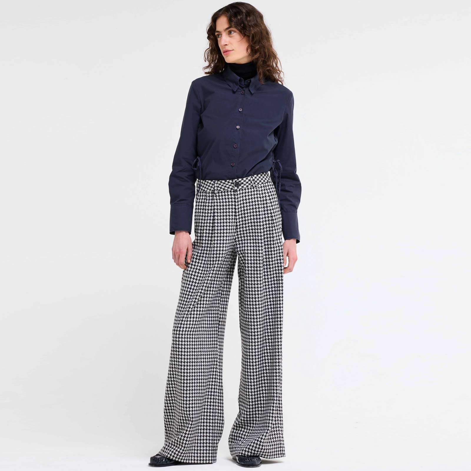 Pansmokey W Pants black/white