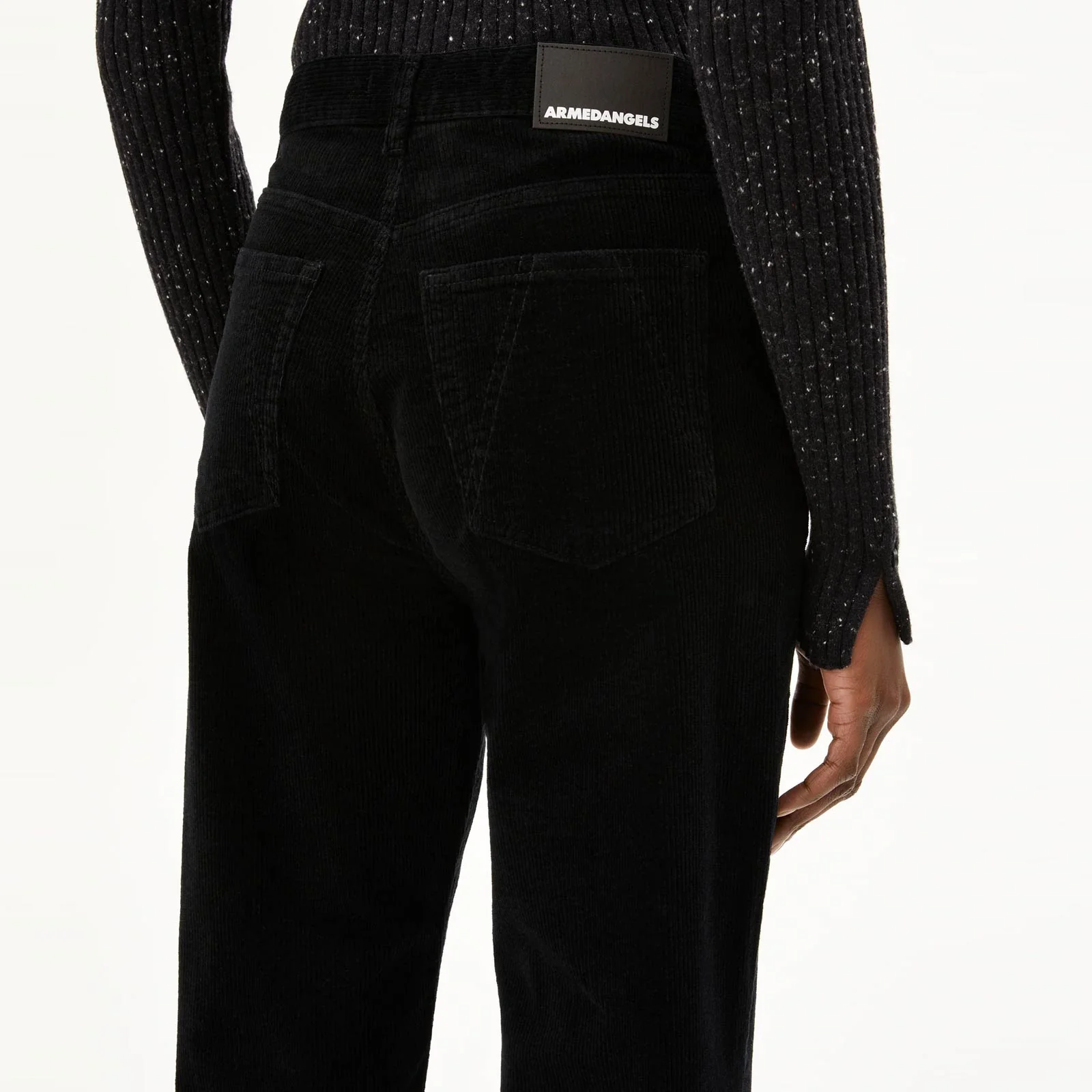 Aaikala Corduroy Pants 25 black - Image 4