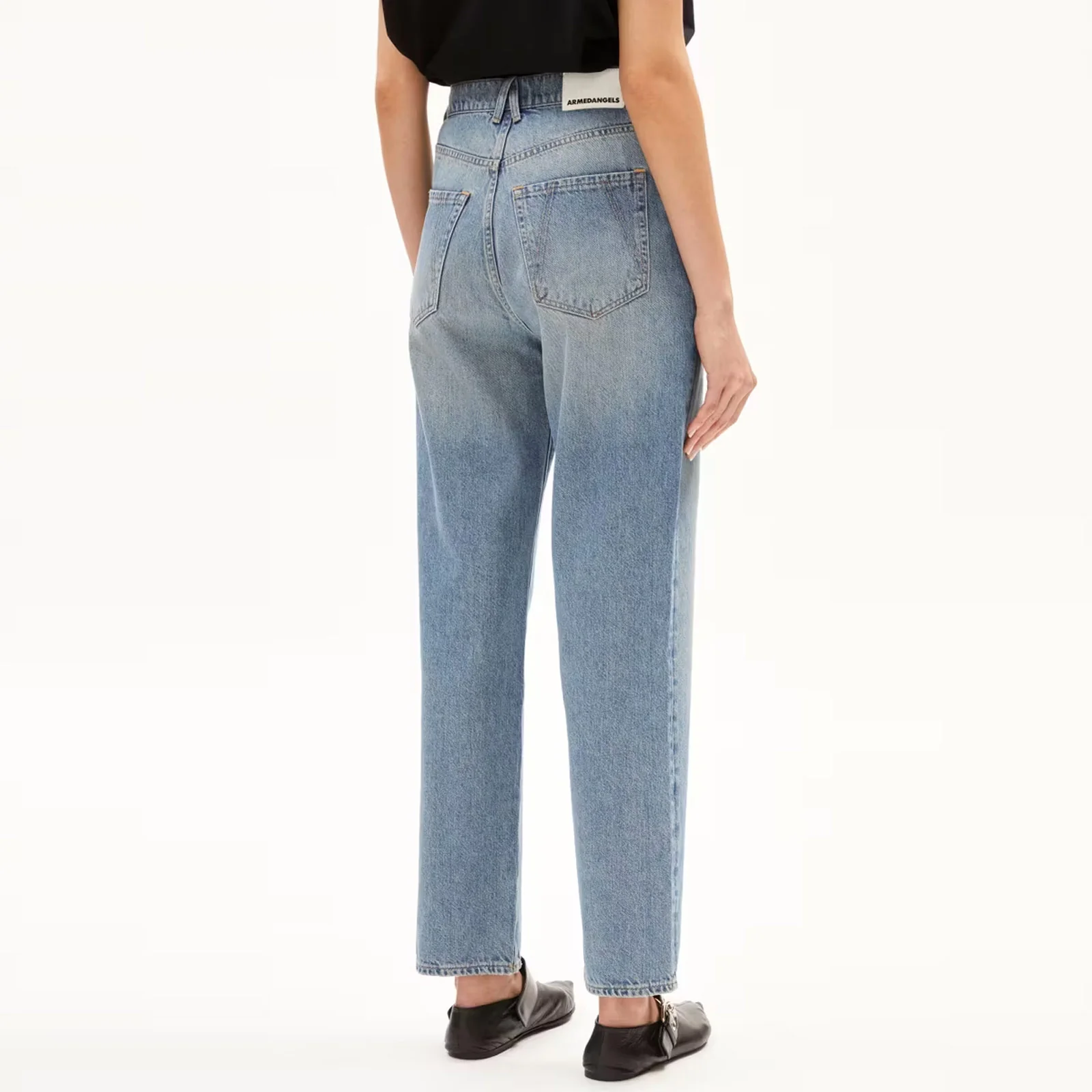Aaikala Detail Straight Jeans cerulean - Image 4