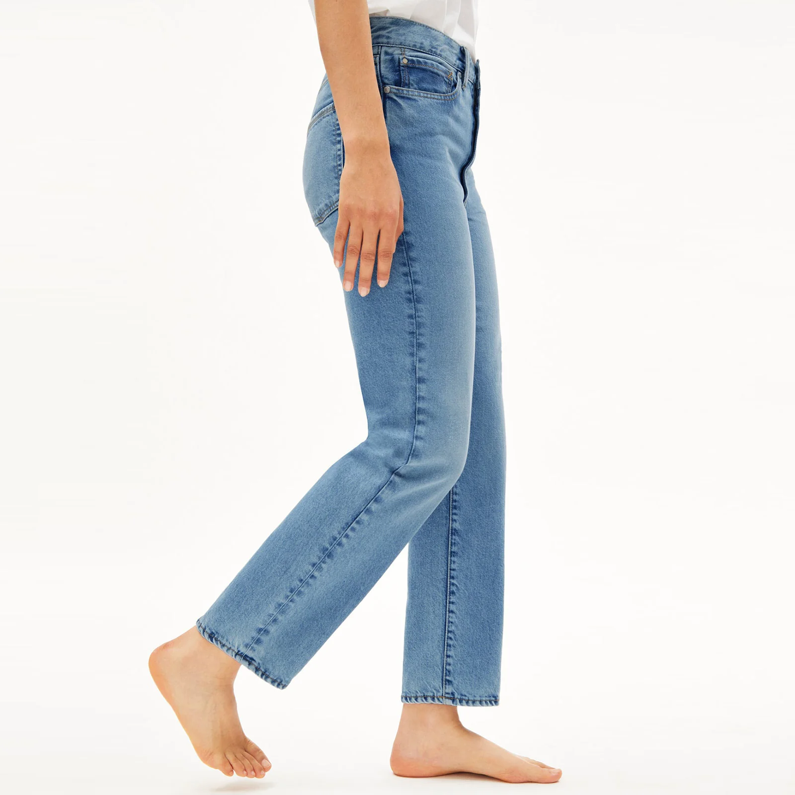 Aaikala Straight Fit Jeans medium slate - Image 3