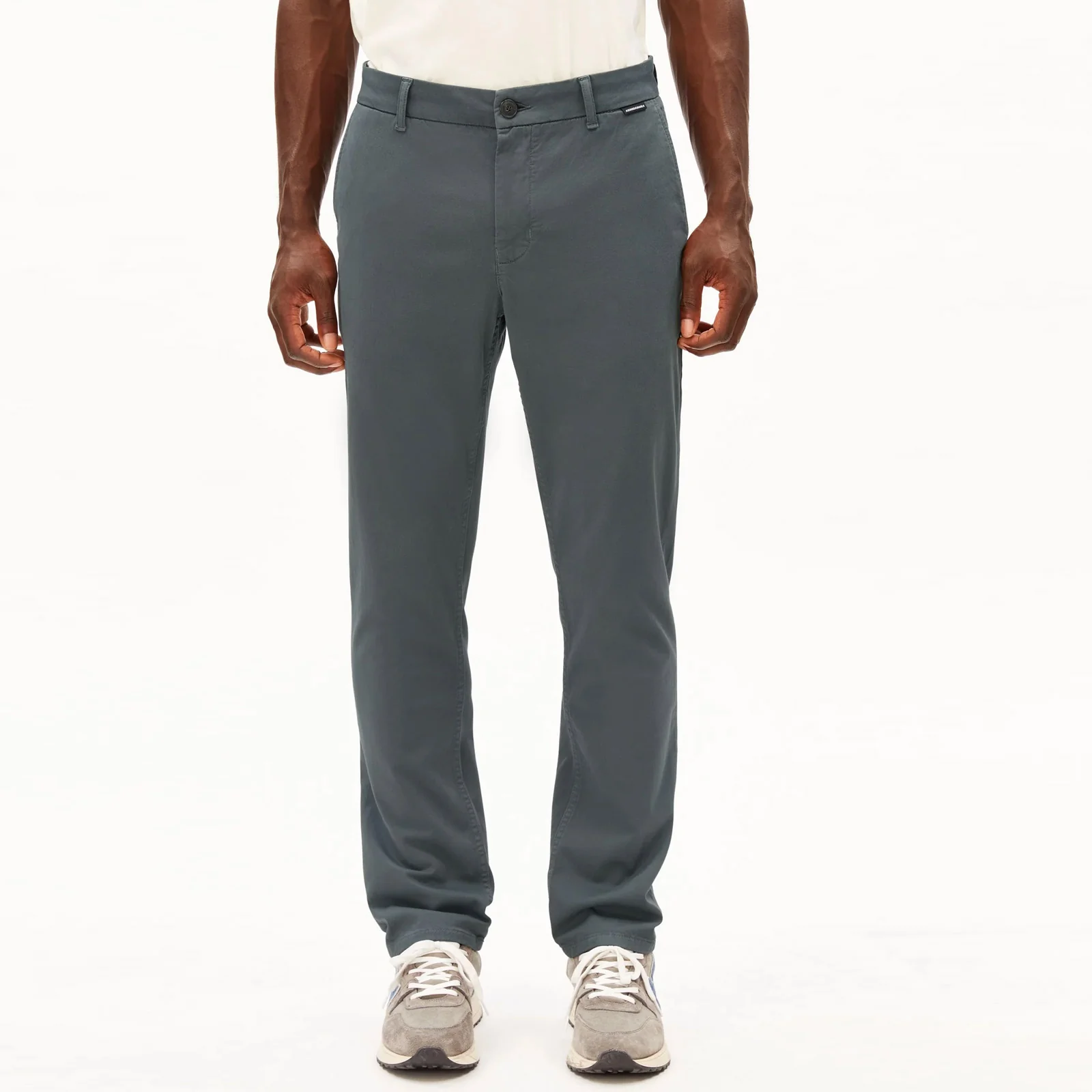 Aaster Regular Fit Chino space steel - Image 2