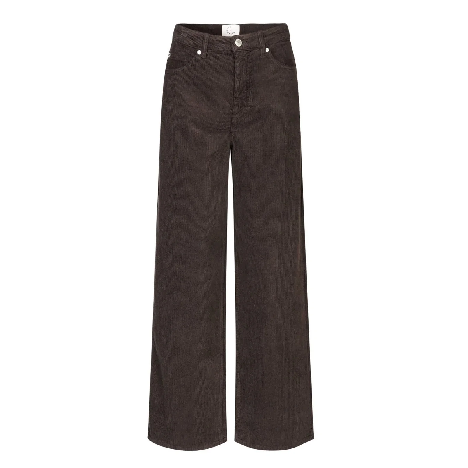 AbbyFV Long 393 dark coffee corduroy - Image 2