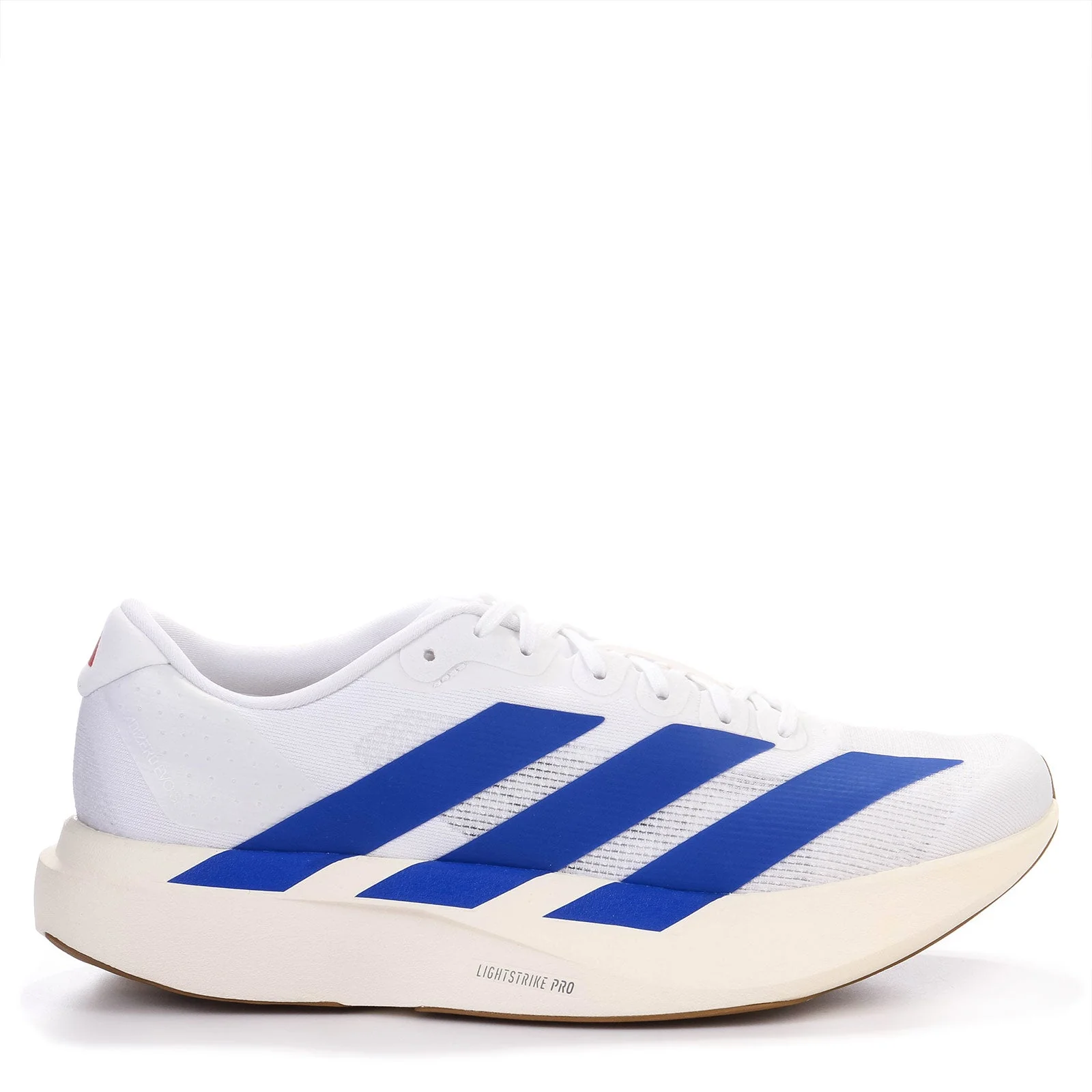 Adizero Evo SL cloud white/royal blue/pure ruby