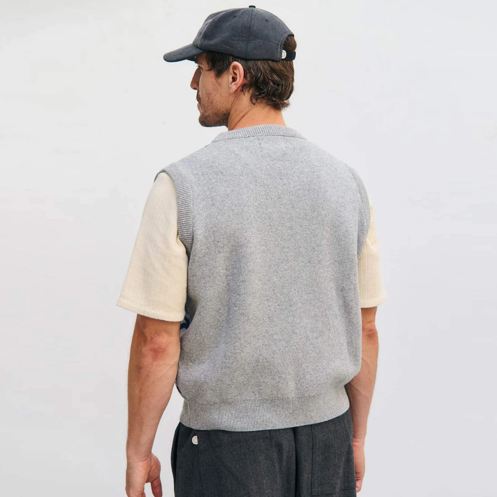 Affection Knit Vest grey melange - Image 3