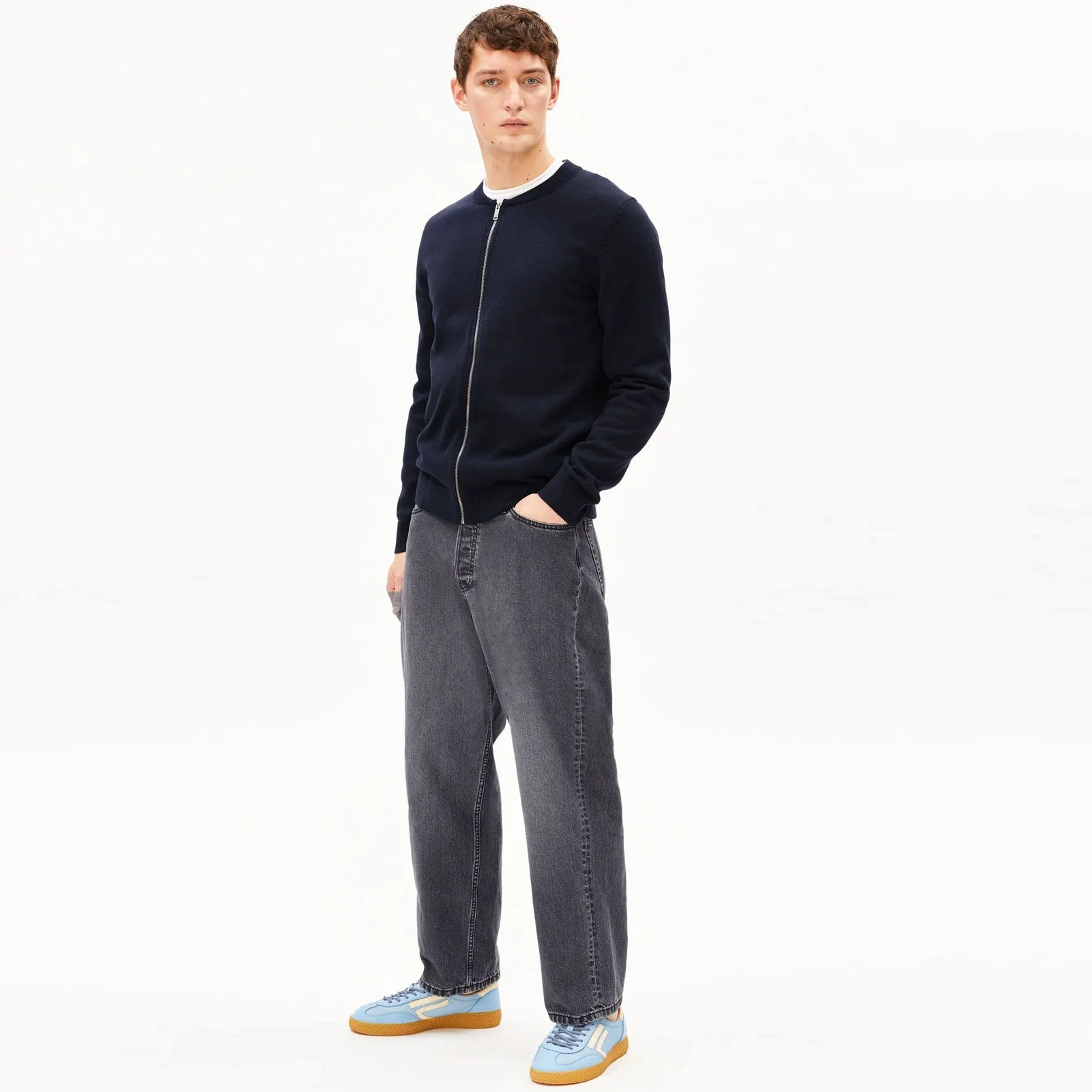 Agaamon Knit Jacket dark sky - Image 3