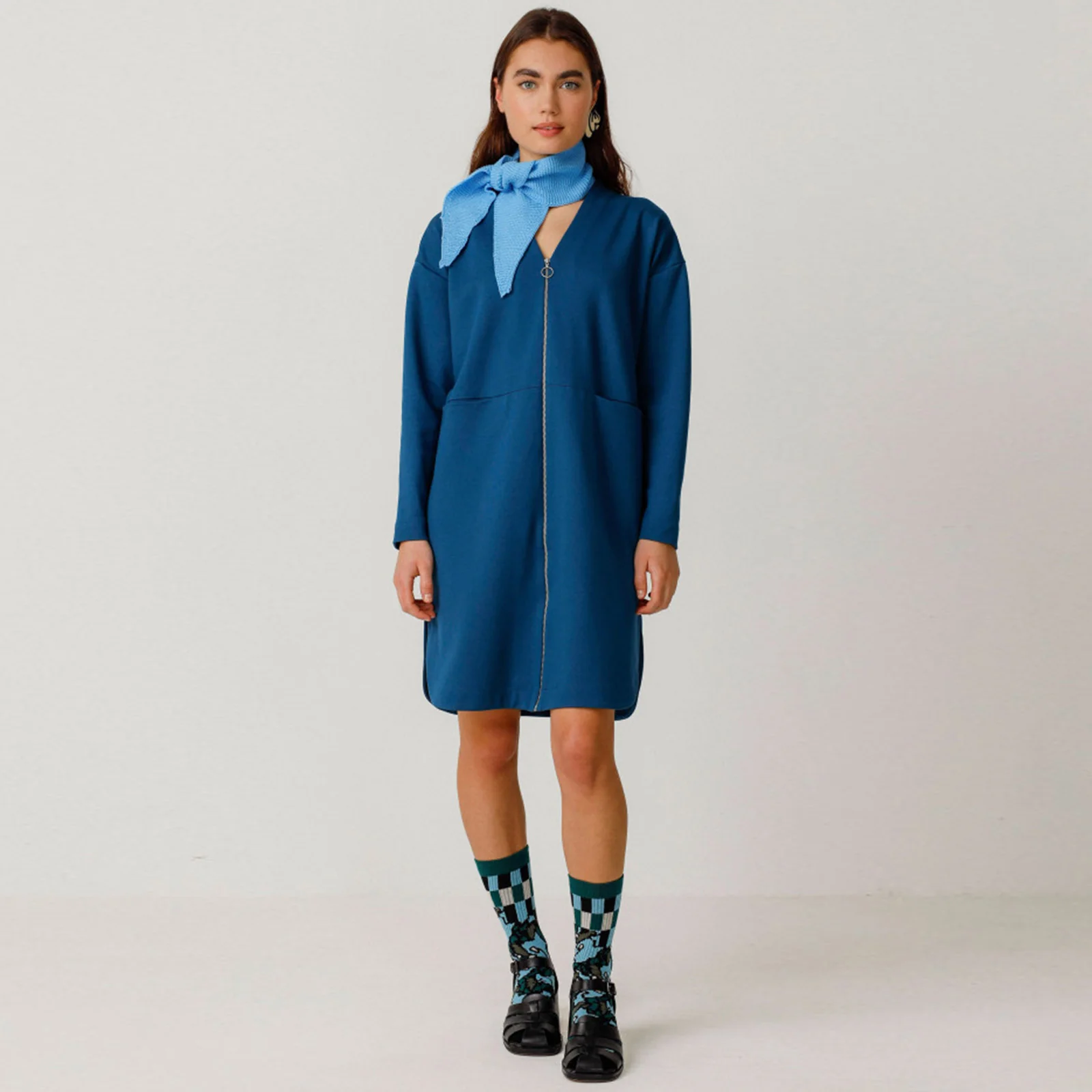 Agara Jacket ocean blue - Image 2