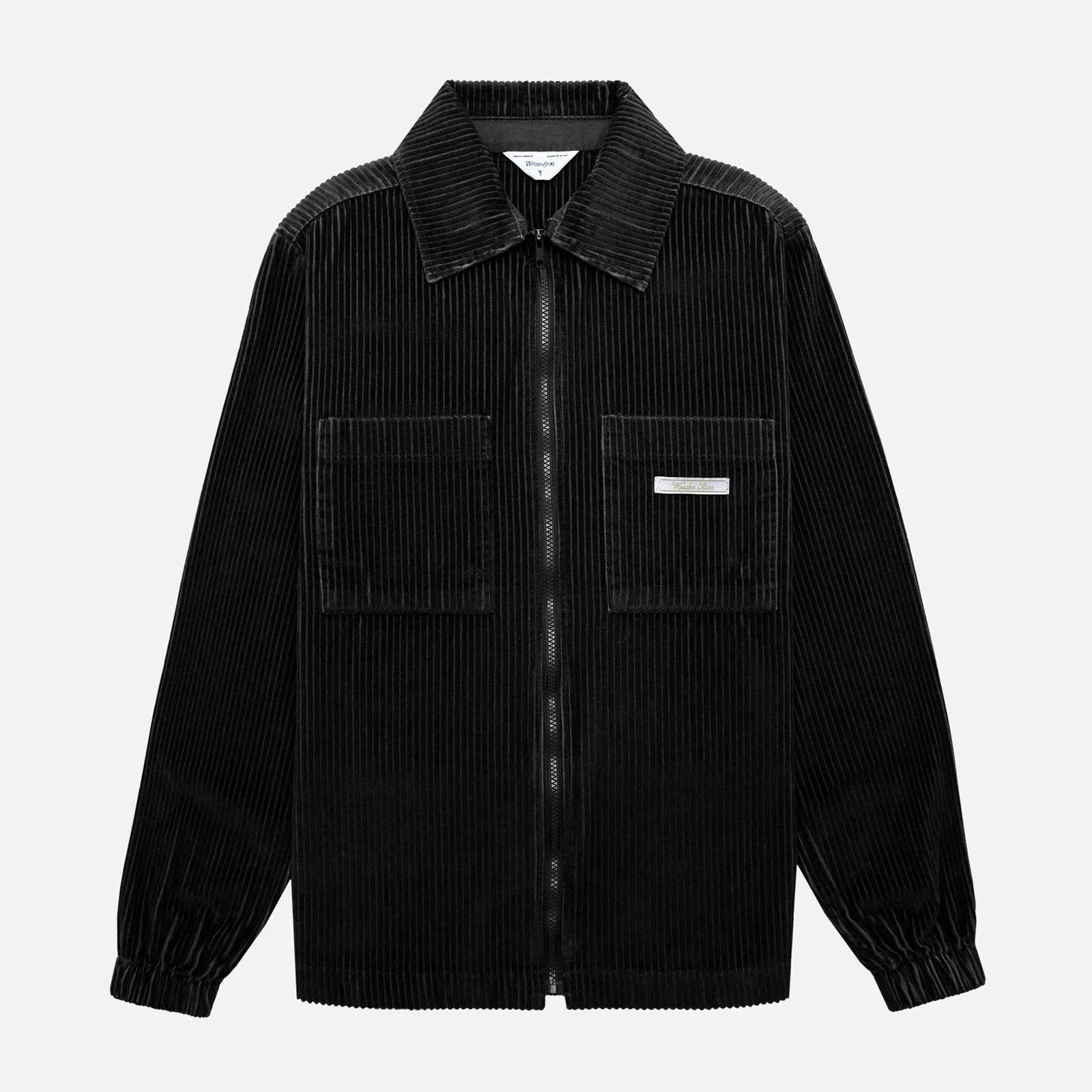 Aidan Zip Shirt nero