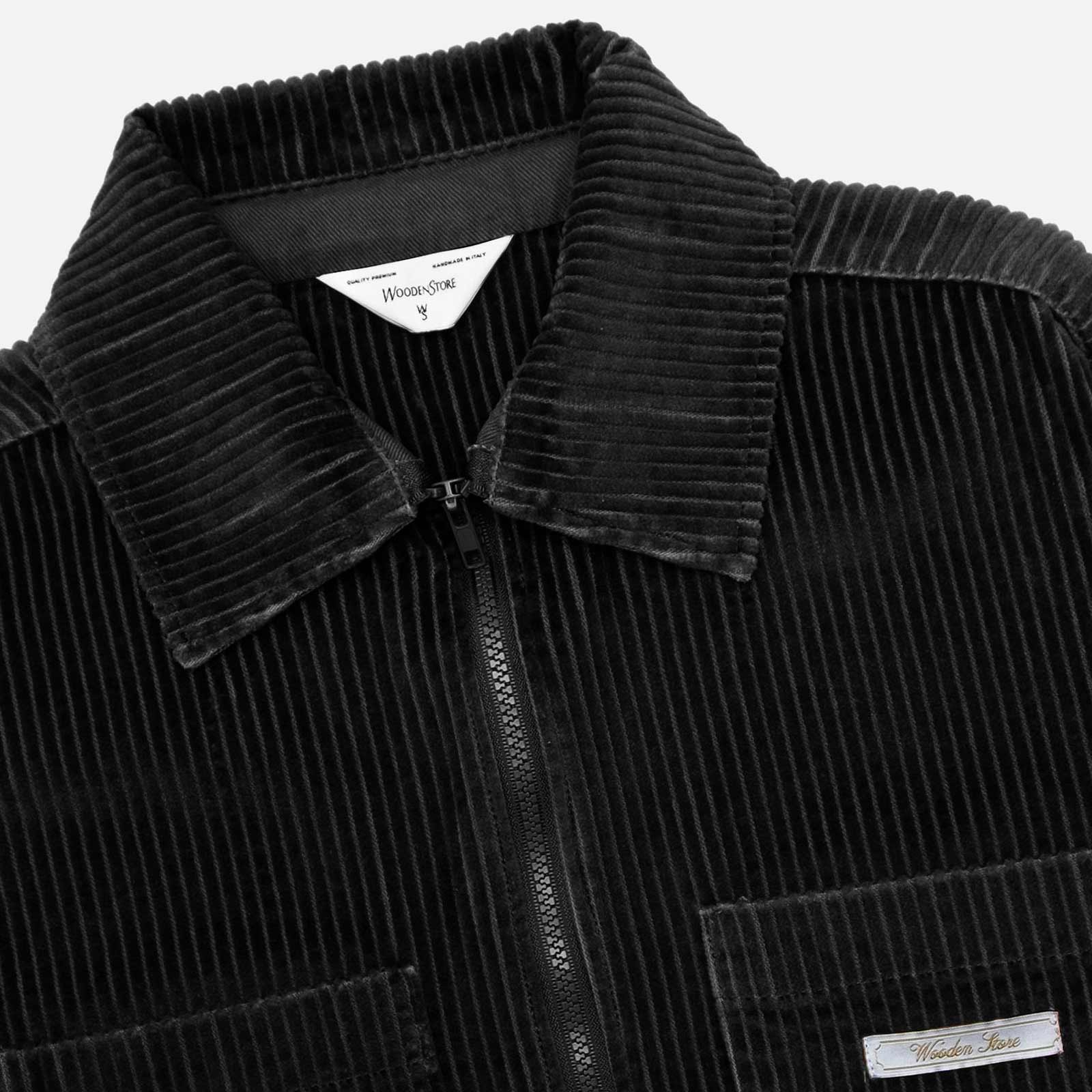 Aidan Zip Shirt nero - Image 3
