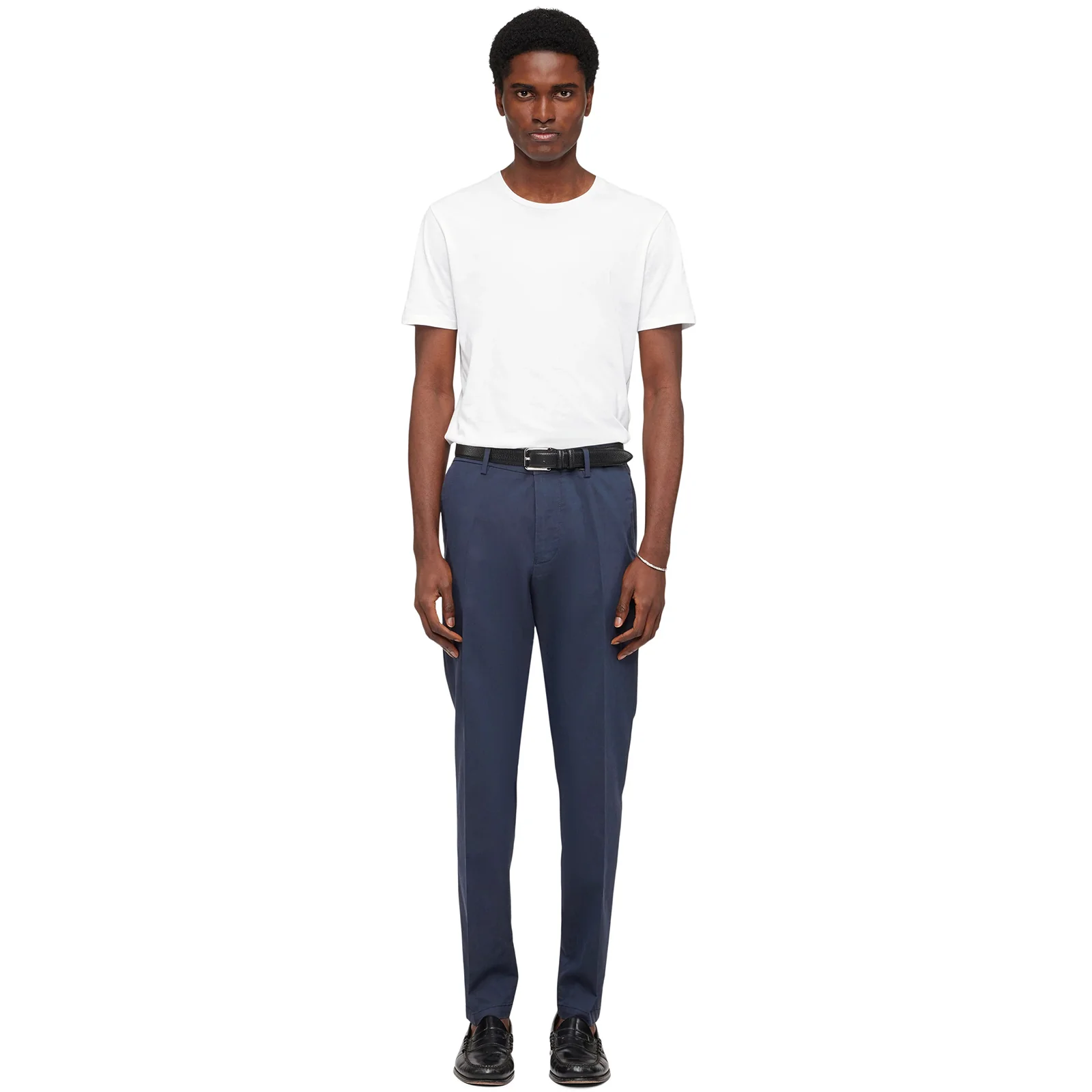 Ajend Trousers 138407 deep blue
