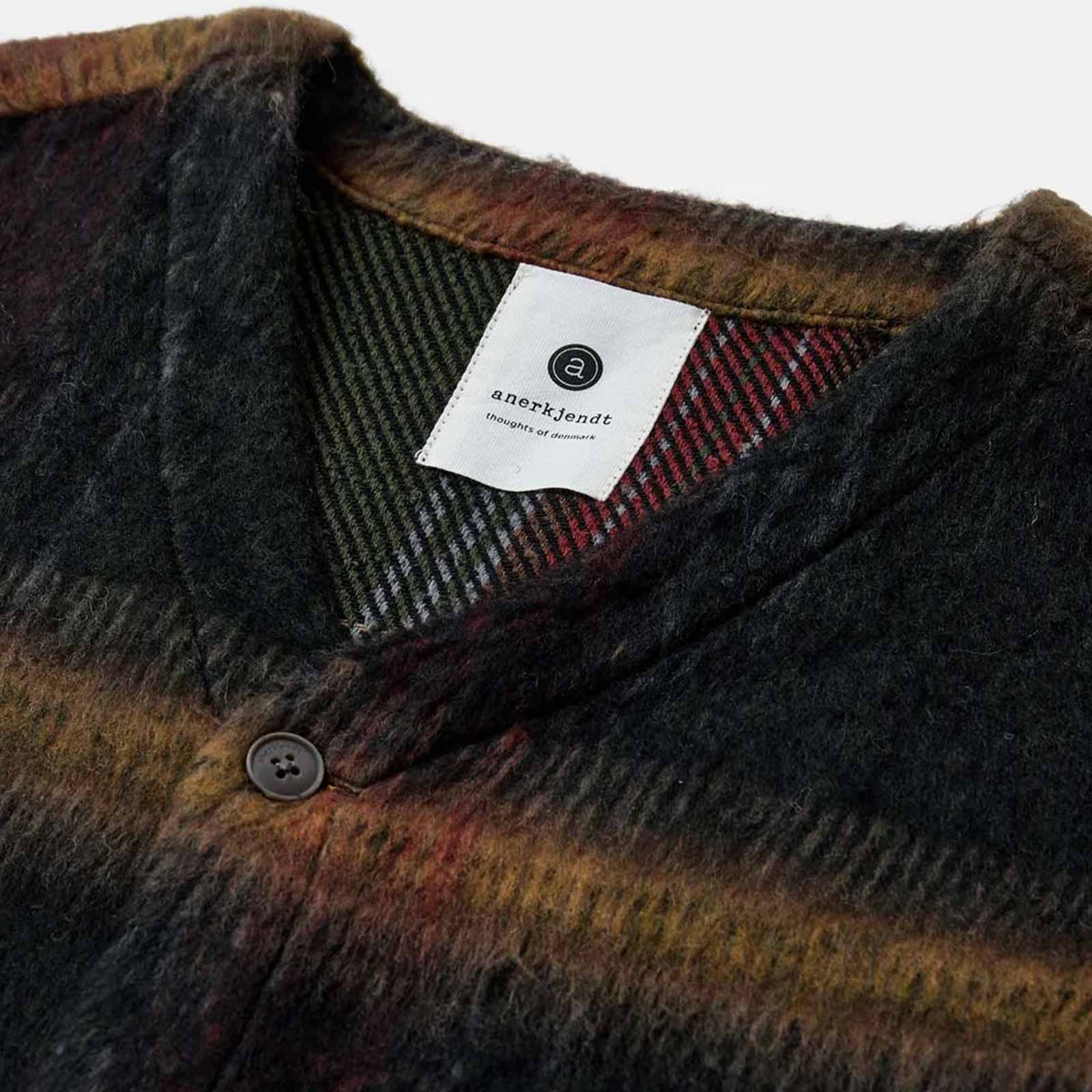 Akdan Heavy Twill Check Overshirt forest night - Image 6