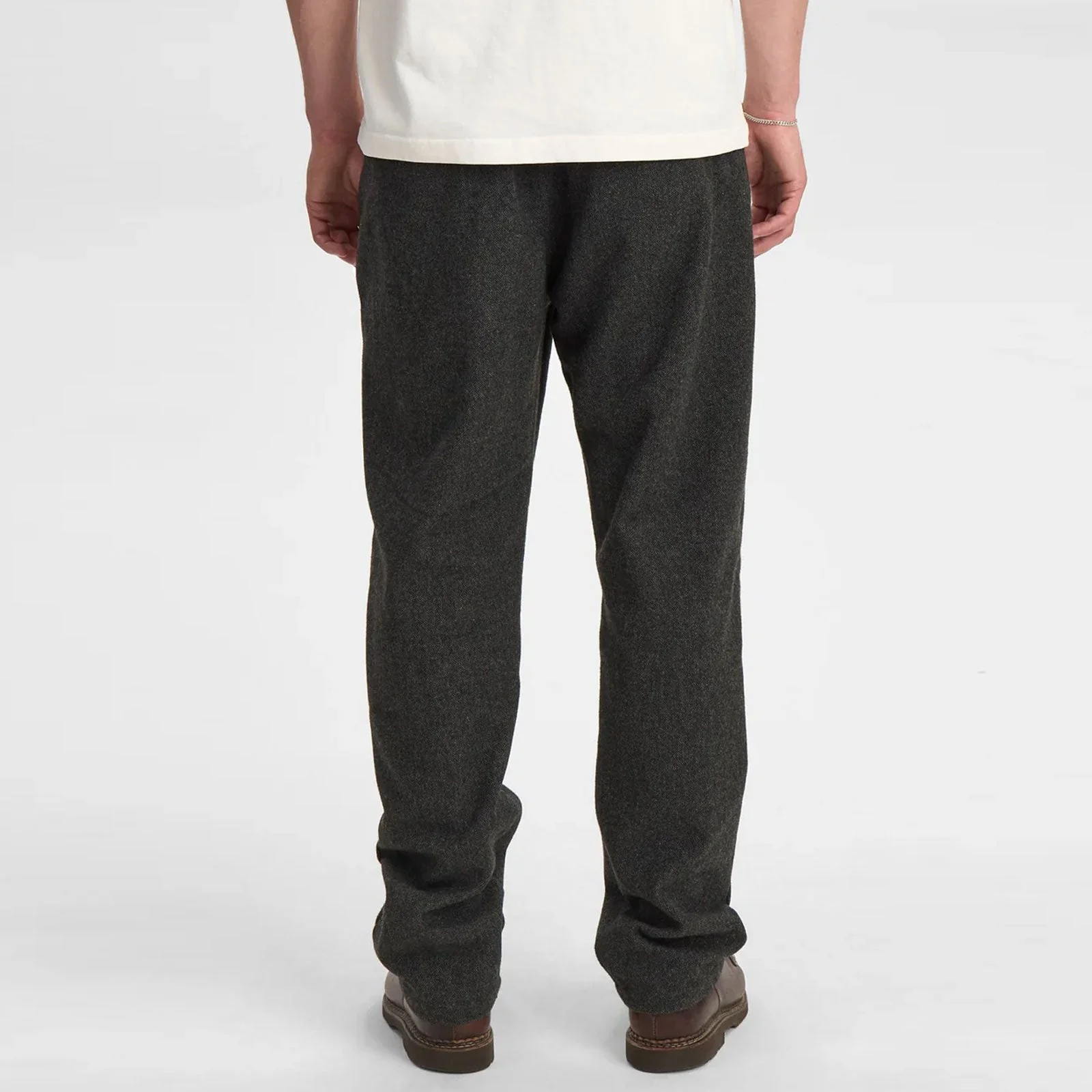 Akjan Pleat Wool Pant granite grey - Image 2