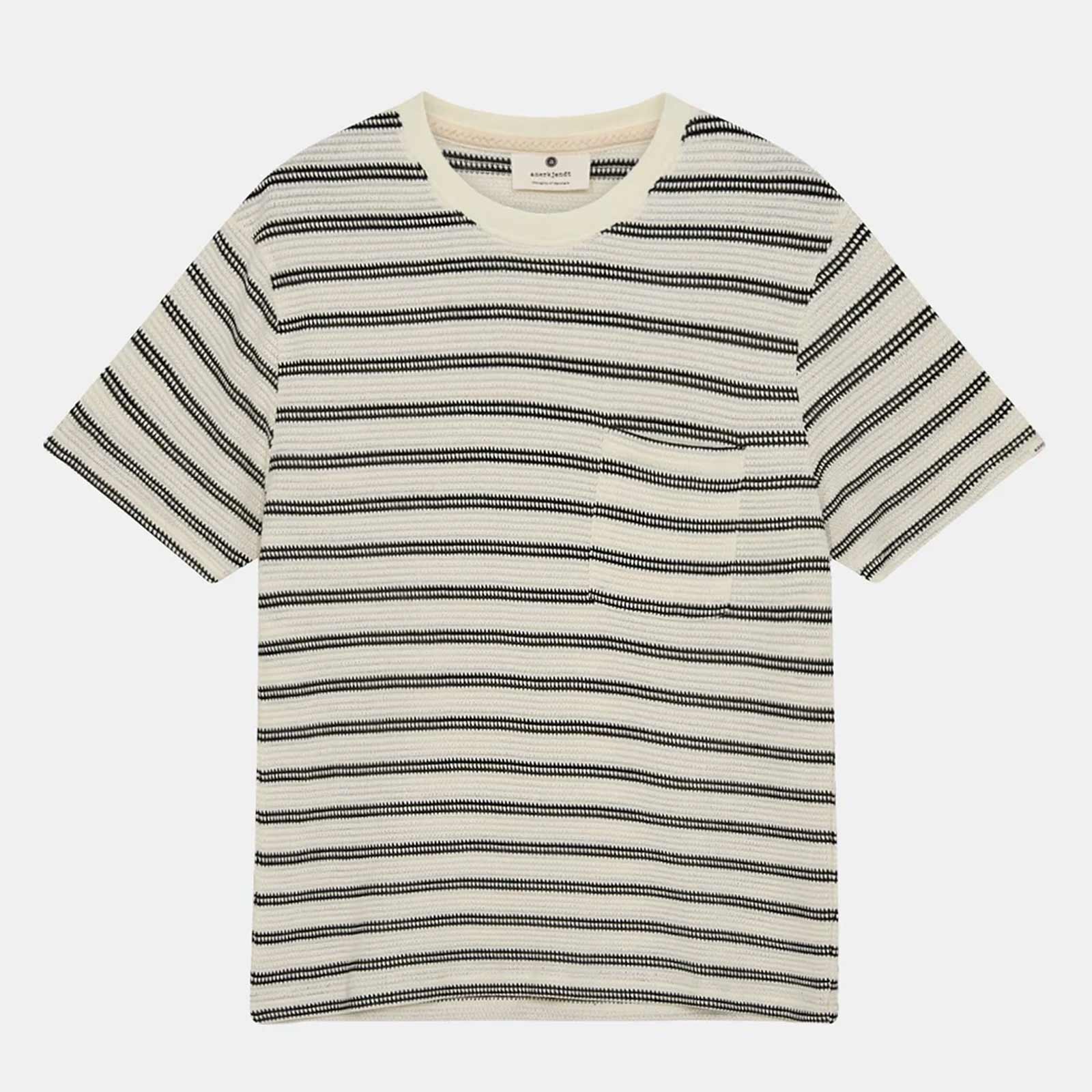 Akkikki Jacq Stripe Tee 9503 tofu