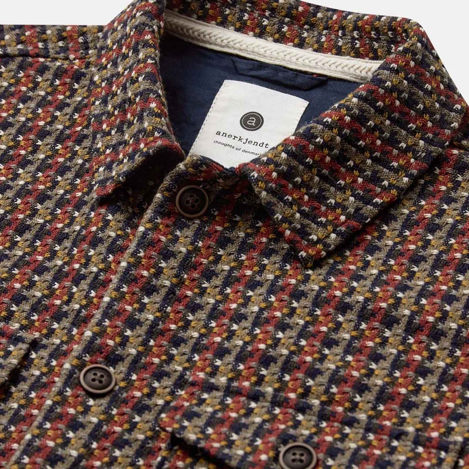 Akoscar New Multi Col Overshirt tiger´s eye - Image 3