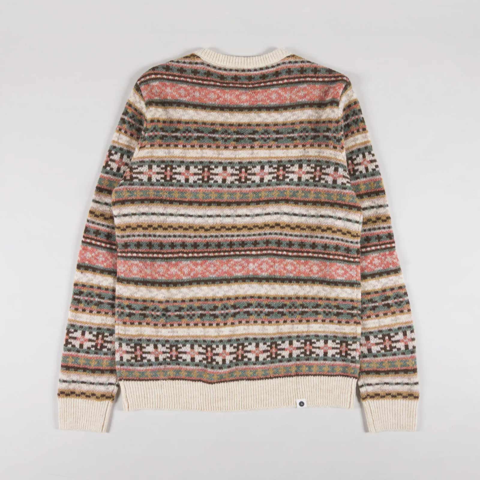 Aksune Brushed Inka Knit Jumper golden brown - Image 2