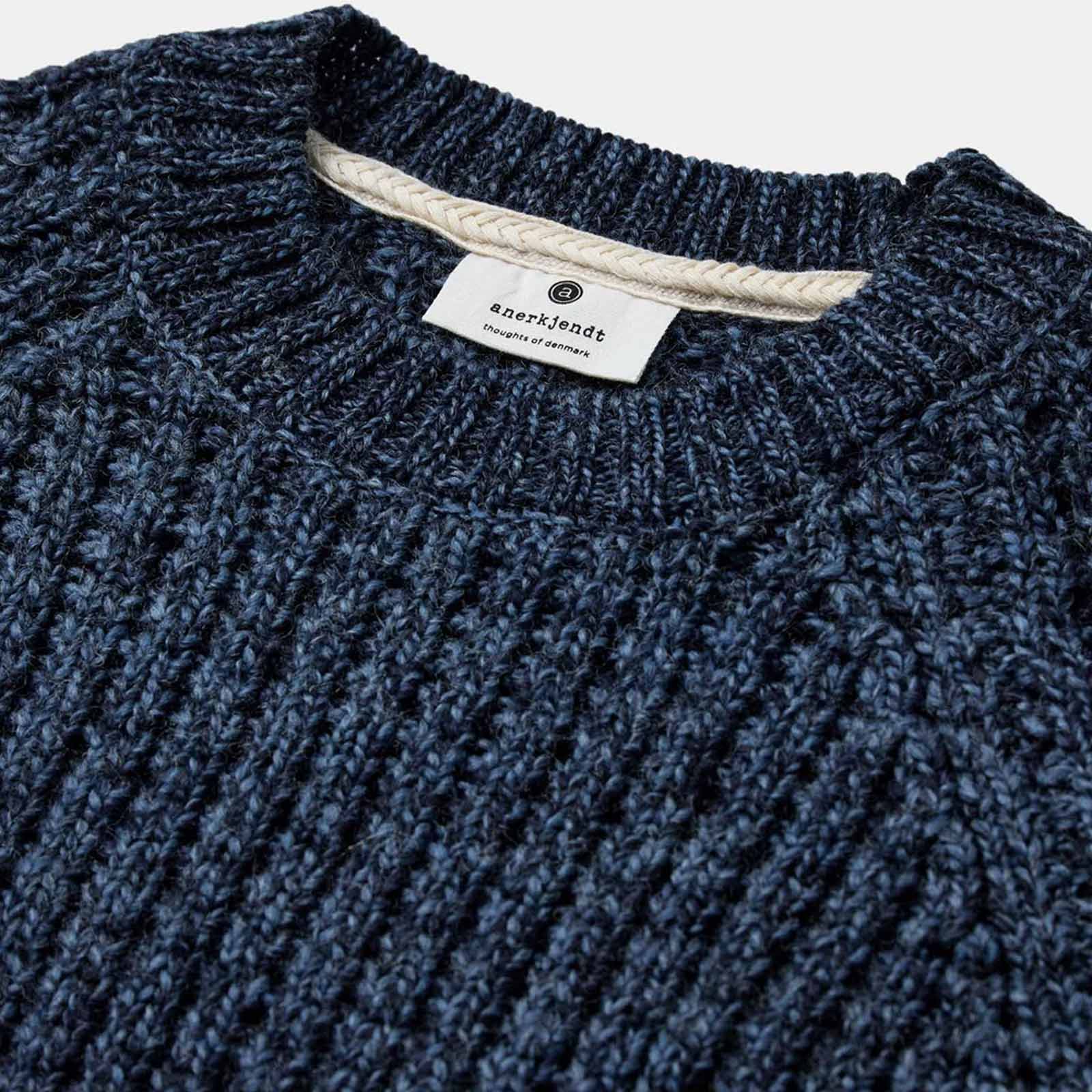 Aksune Structure Knit Jumper sky captain - Image 3