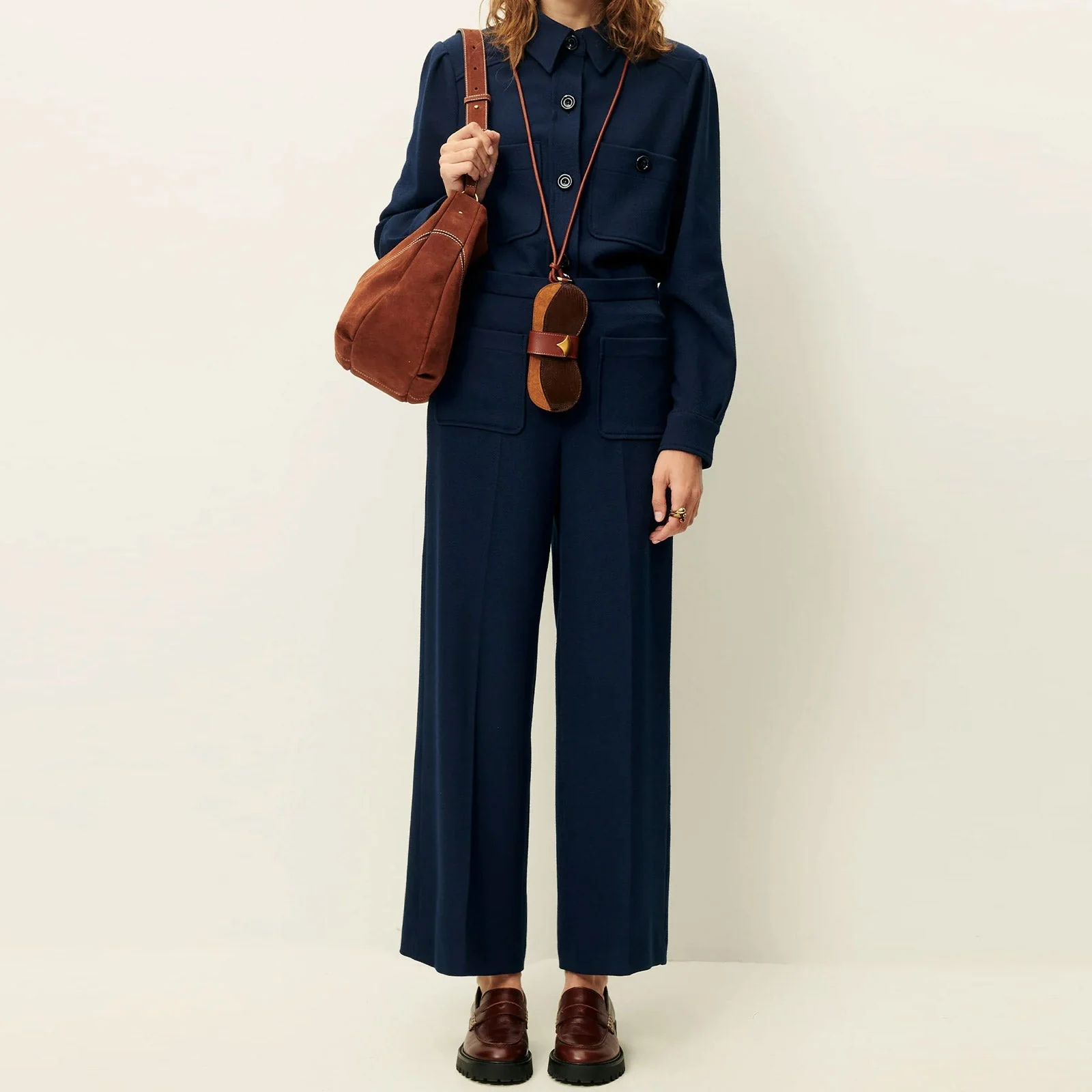 Alberwool Trousers queen blue - Image 3