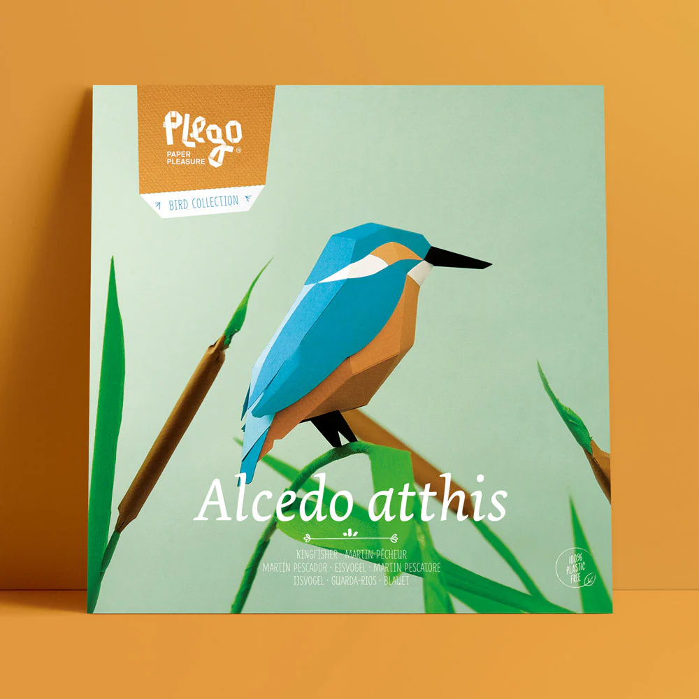 Alcedo Atthis Paper Figure Kit