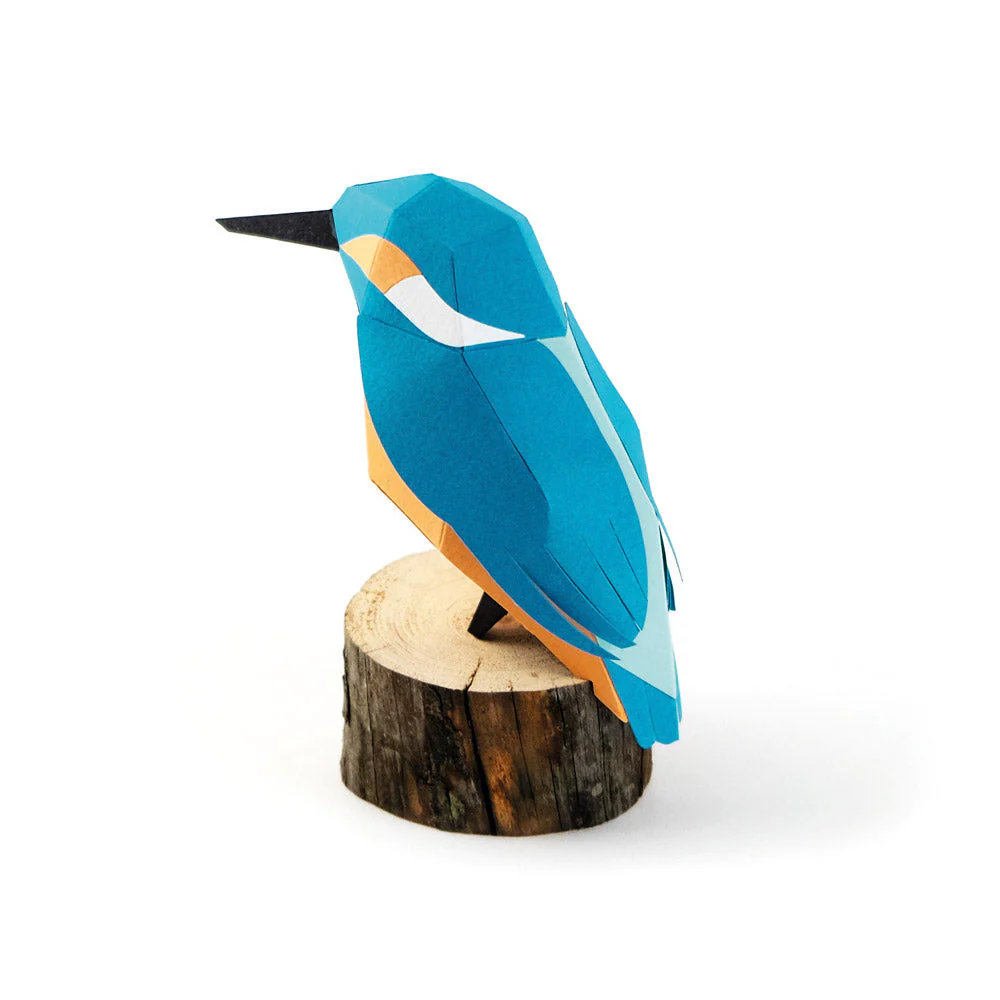 Alcedo Atthis Paper Figure Kit - Image 2