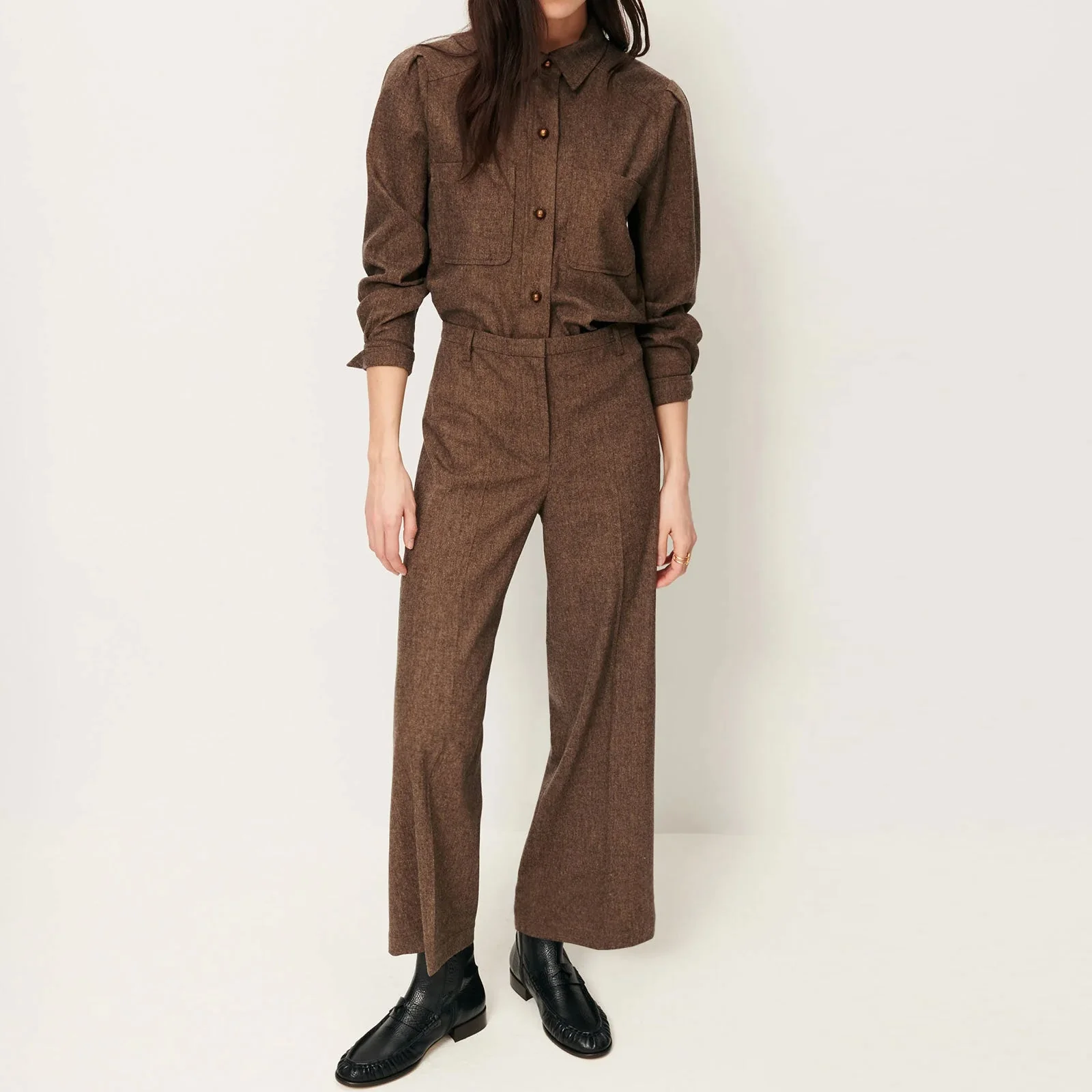 Aldiwool Trousers warm stone