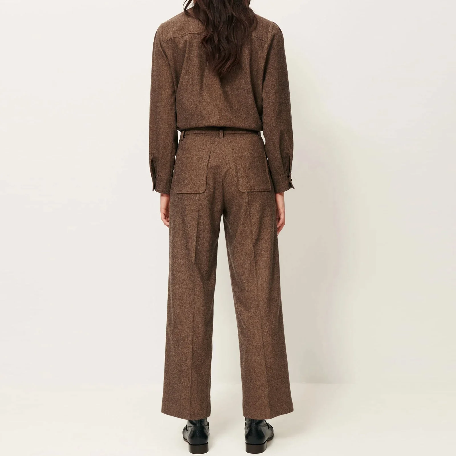 Aldiwool Trousers warm stone - Image 2