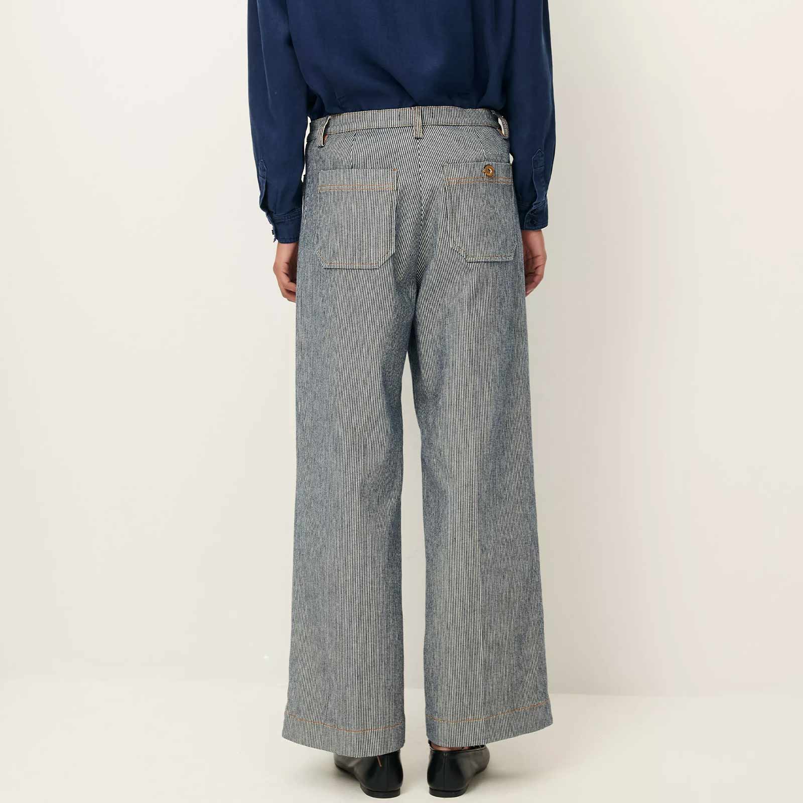 Aldricks Pants coutil blue - Image 2