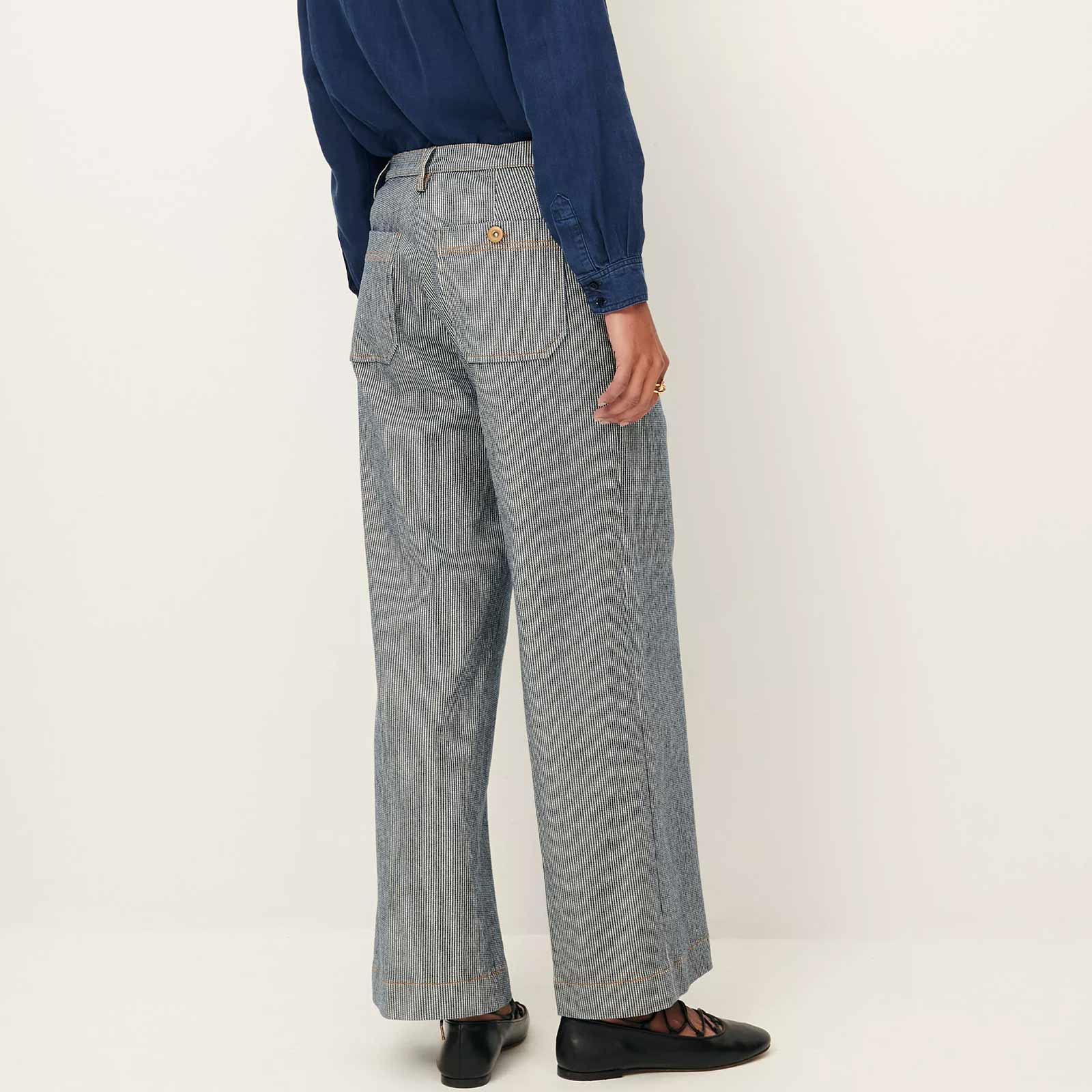 Aldricks Pants coutil blue - Image 5