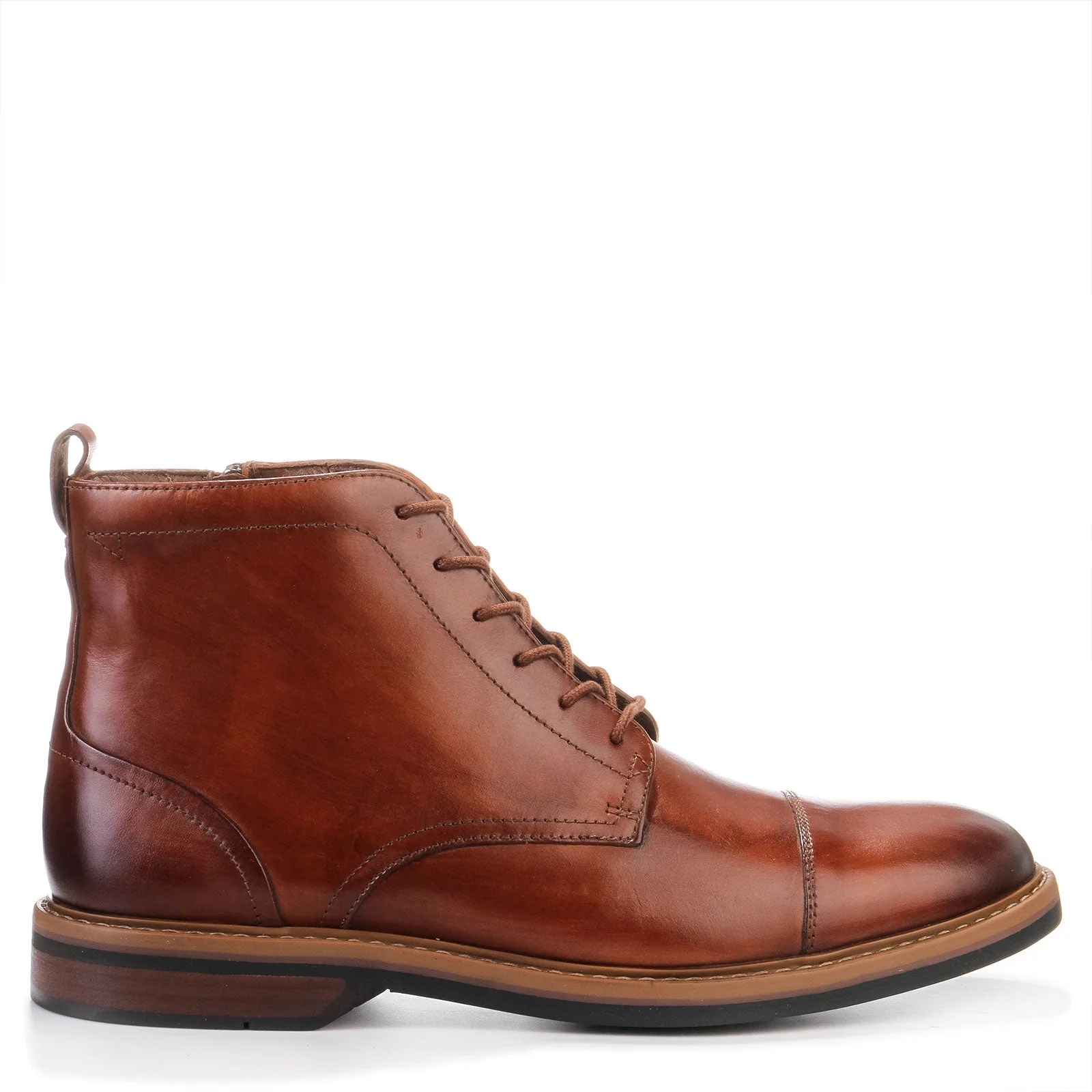 Aldwin Cap mid tan leather