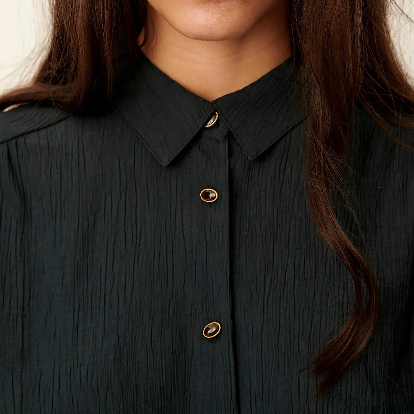 Alfassa Blouse smoke green - Image 4