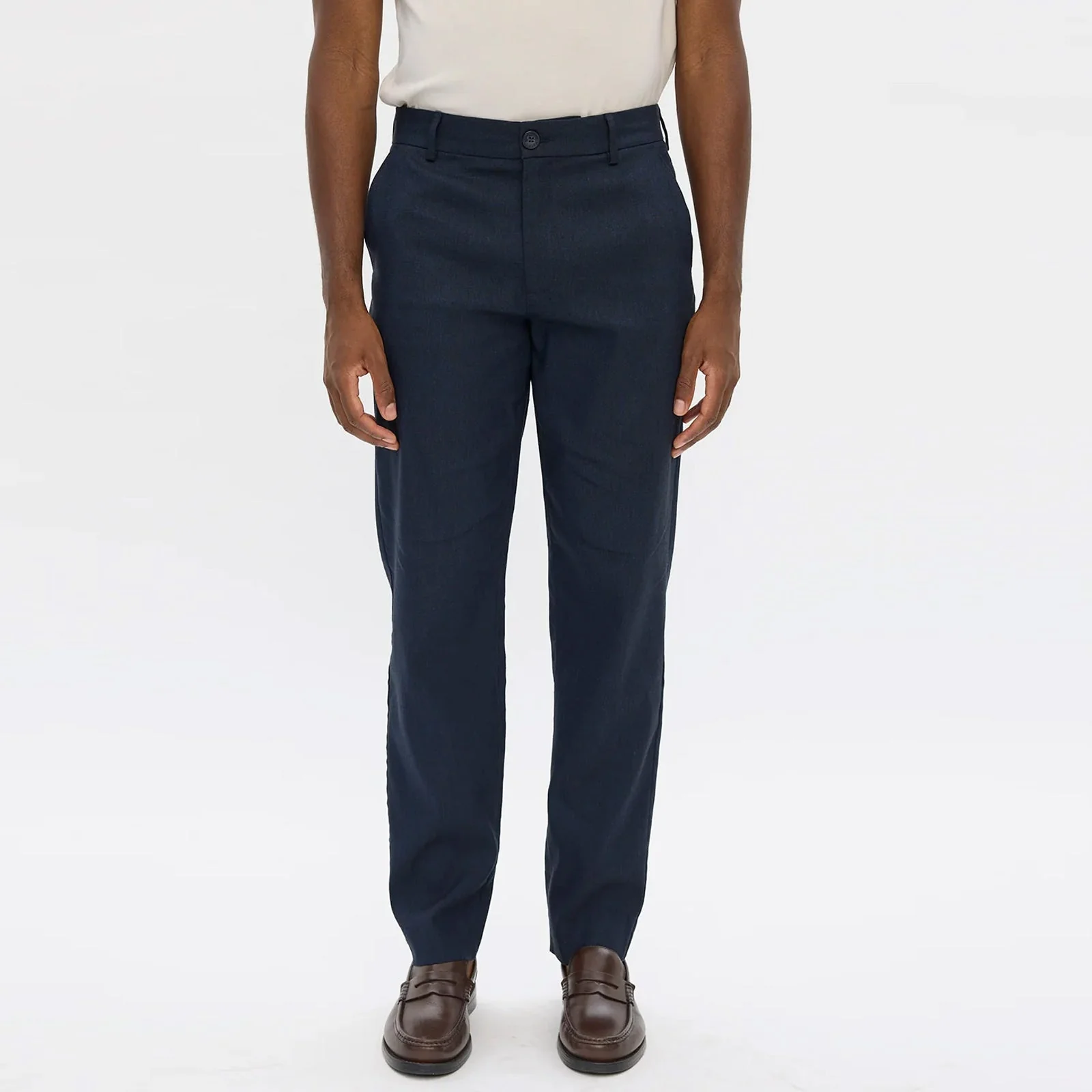 AlvinPL 769 Pants navy linen