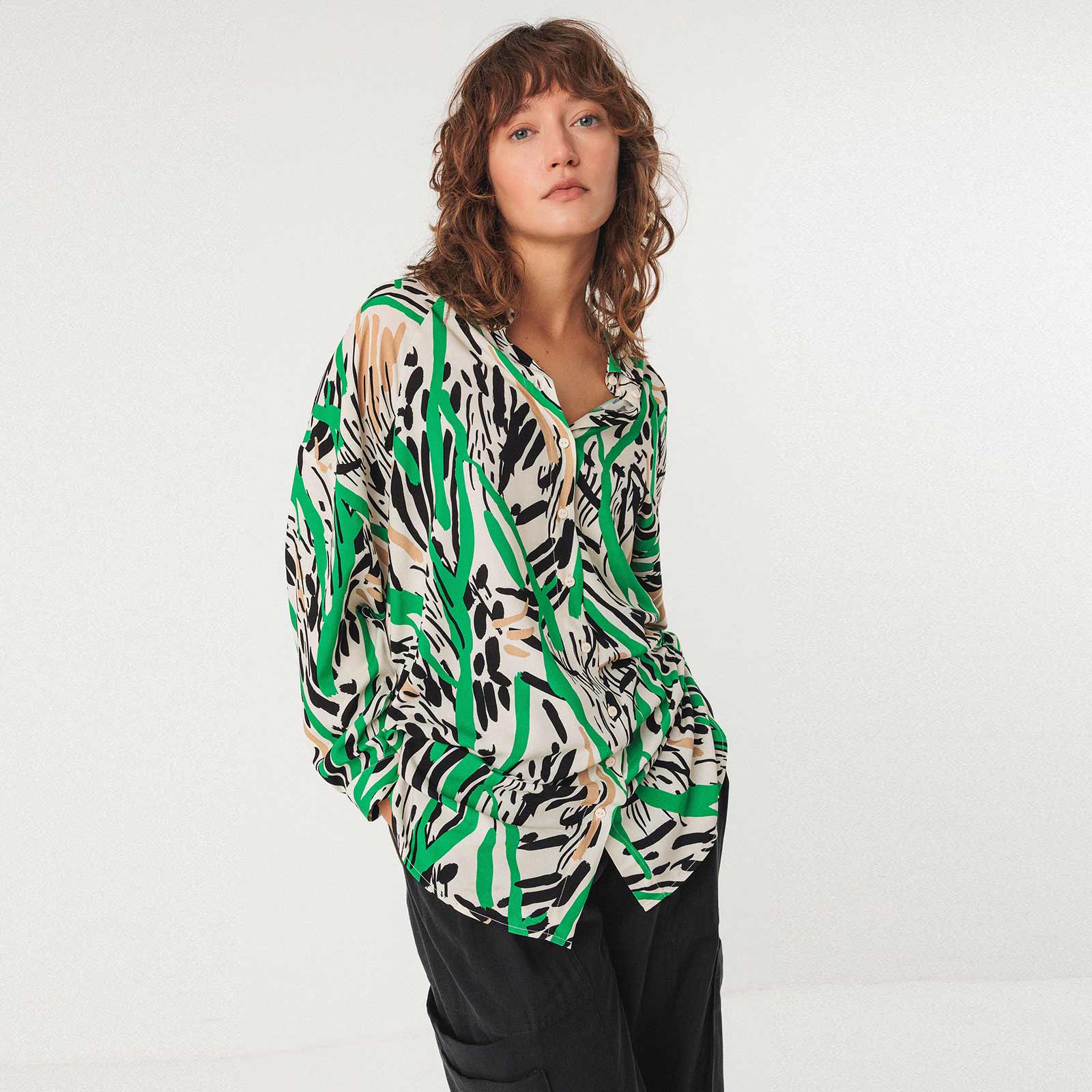 Amagoia Shirt big brush