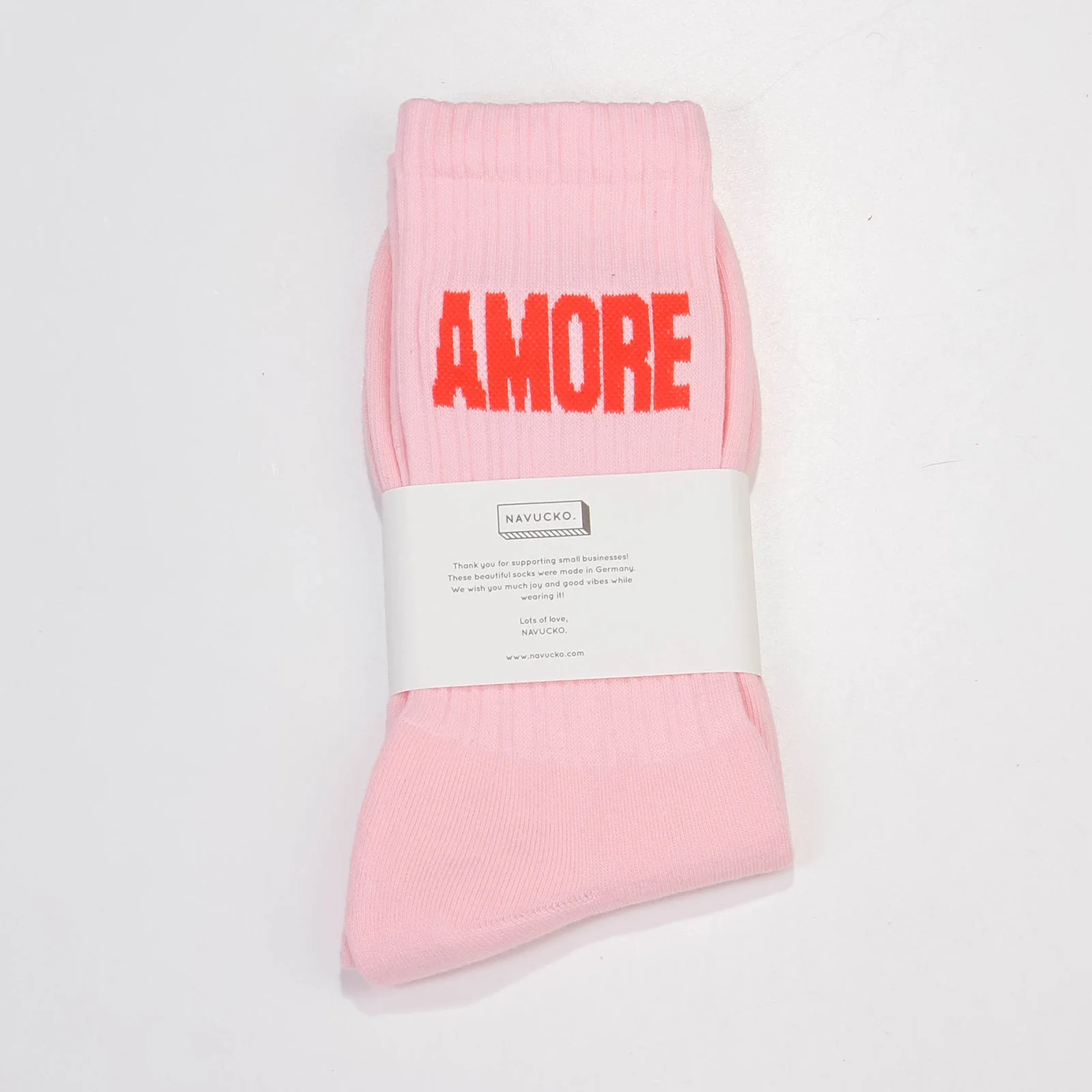 Amore Socks pink/red