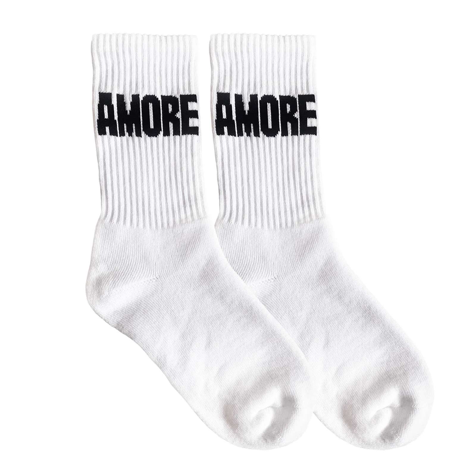 Amore Socks white/black