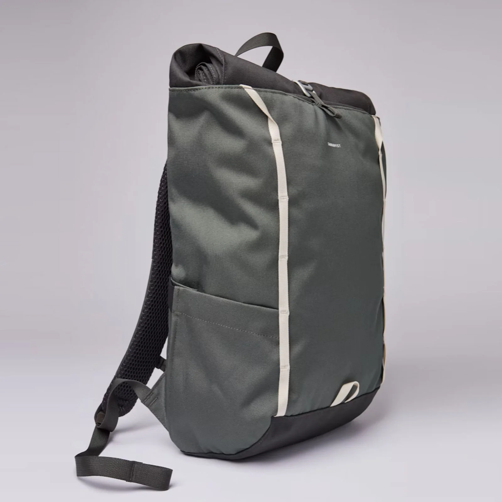 Arvid Backpack multi green with grey webbing - Image 2