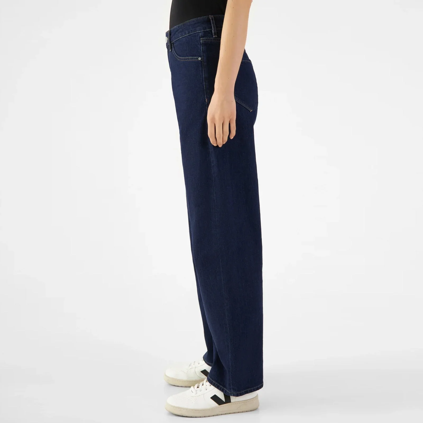 Ash Barrel Leg Jeans dark blue - Image 3