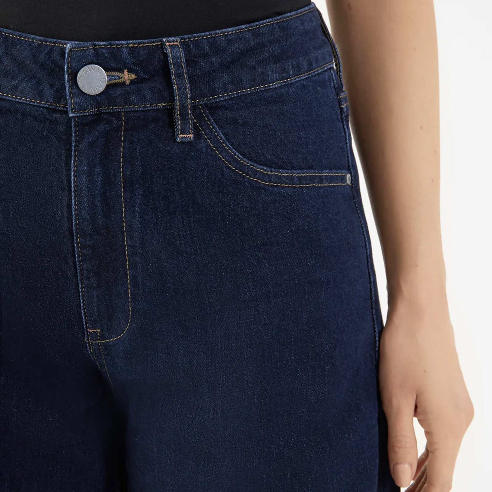 Ash Barrel Leg Jeans dark blue - Image 5