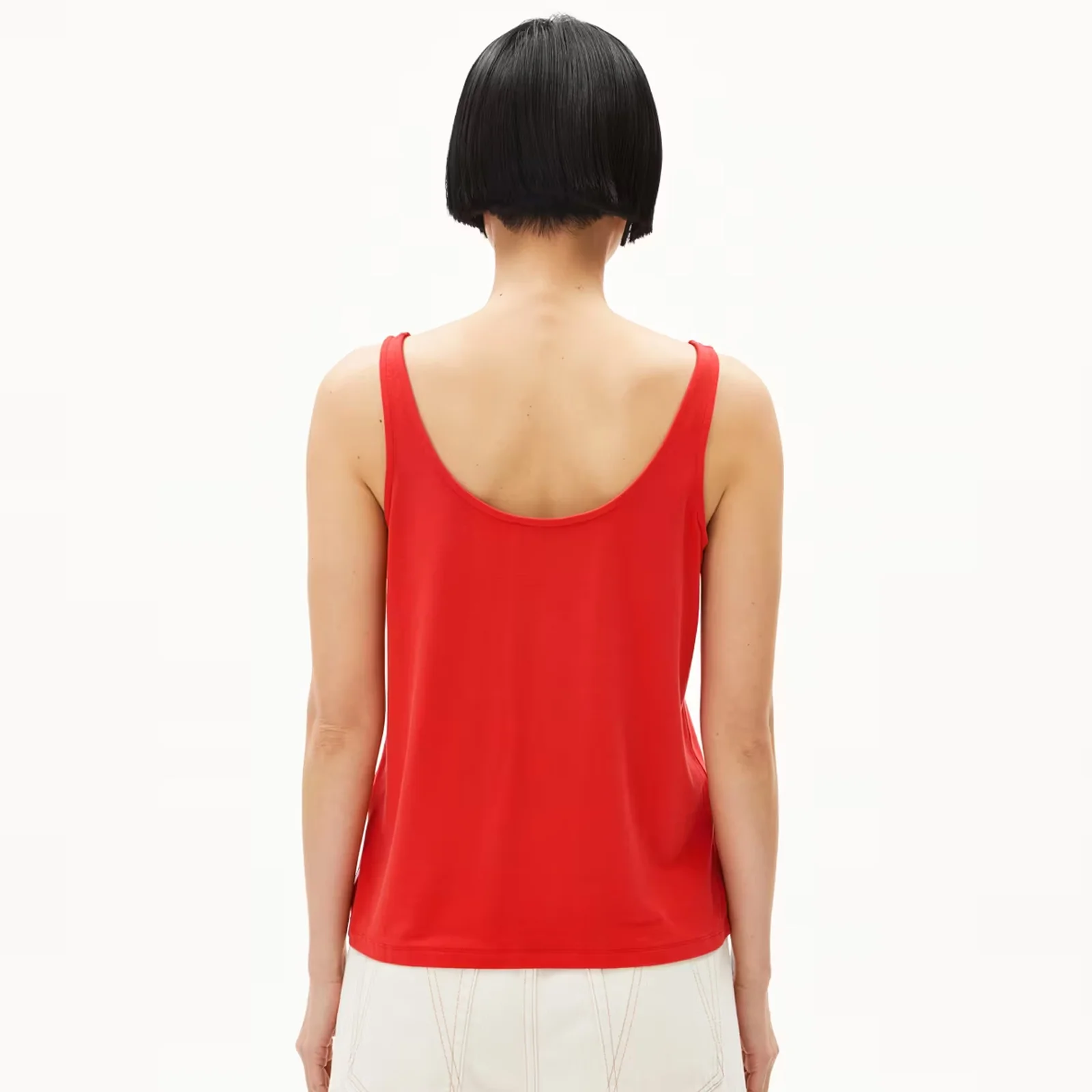 Ashraani Solid Top coral blush - Image 2