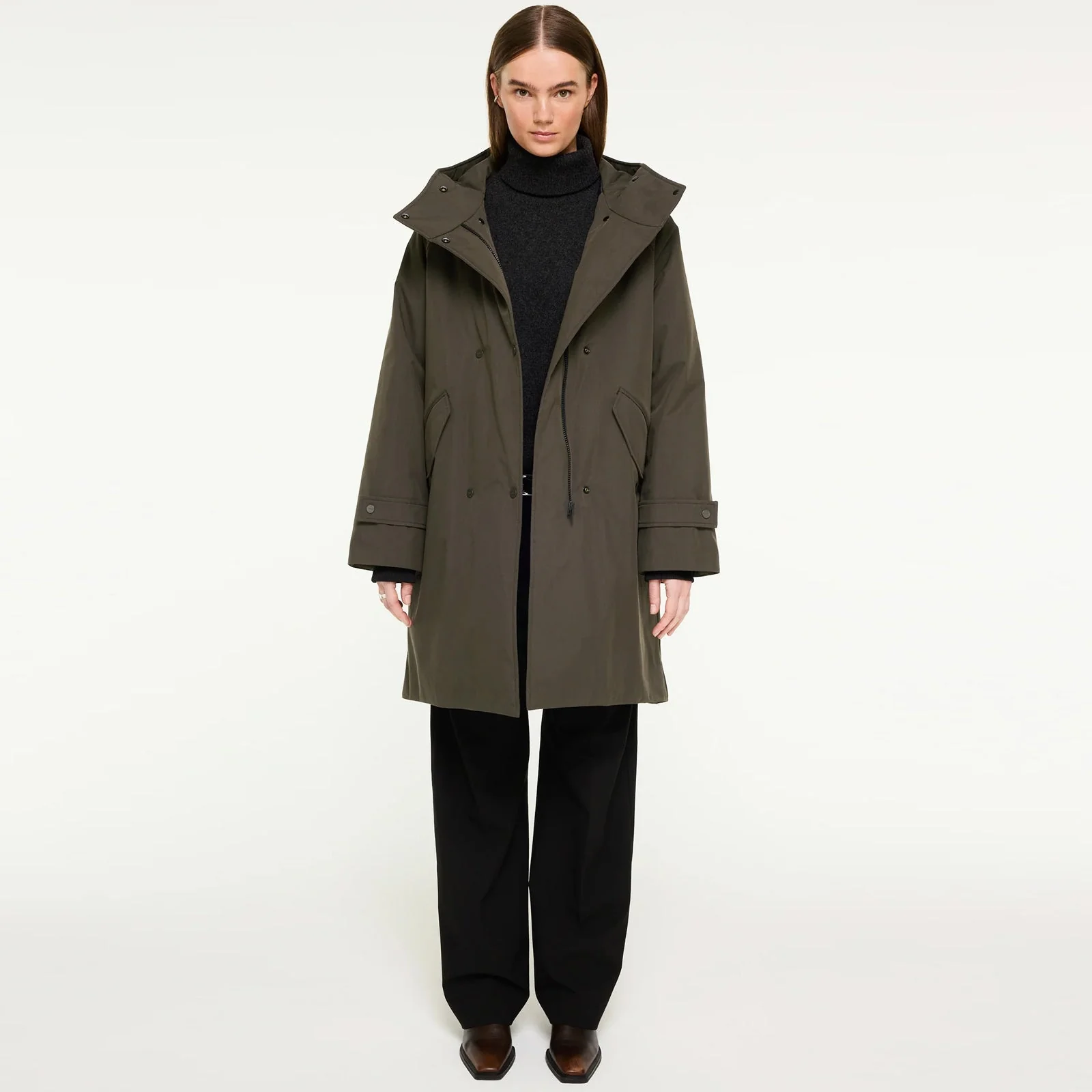 Augustina Winter Parka deep olive - Image 2