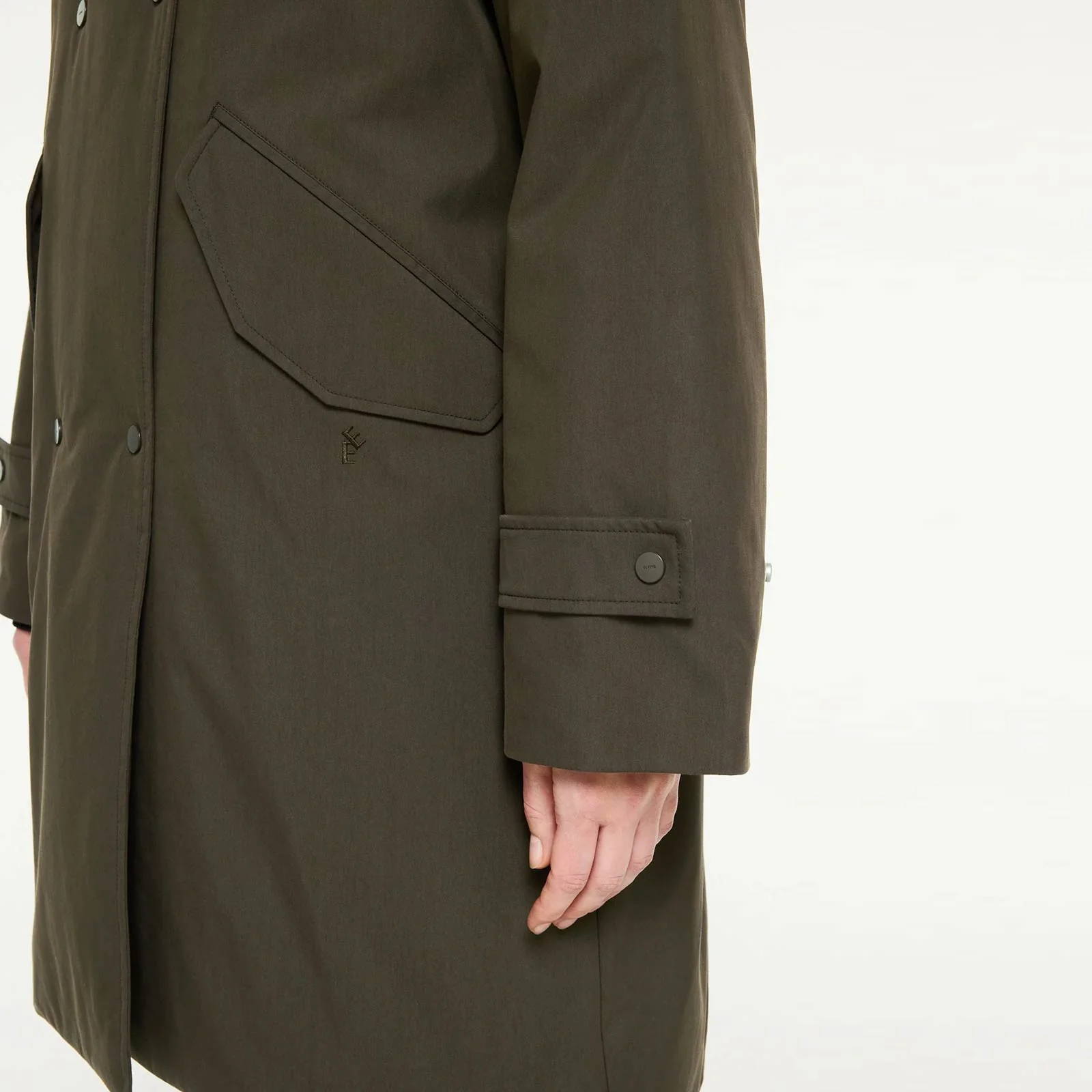 Augustina Winter Parka deep olive - Image 7