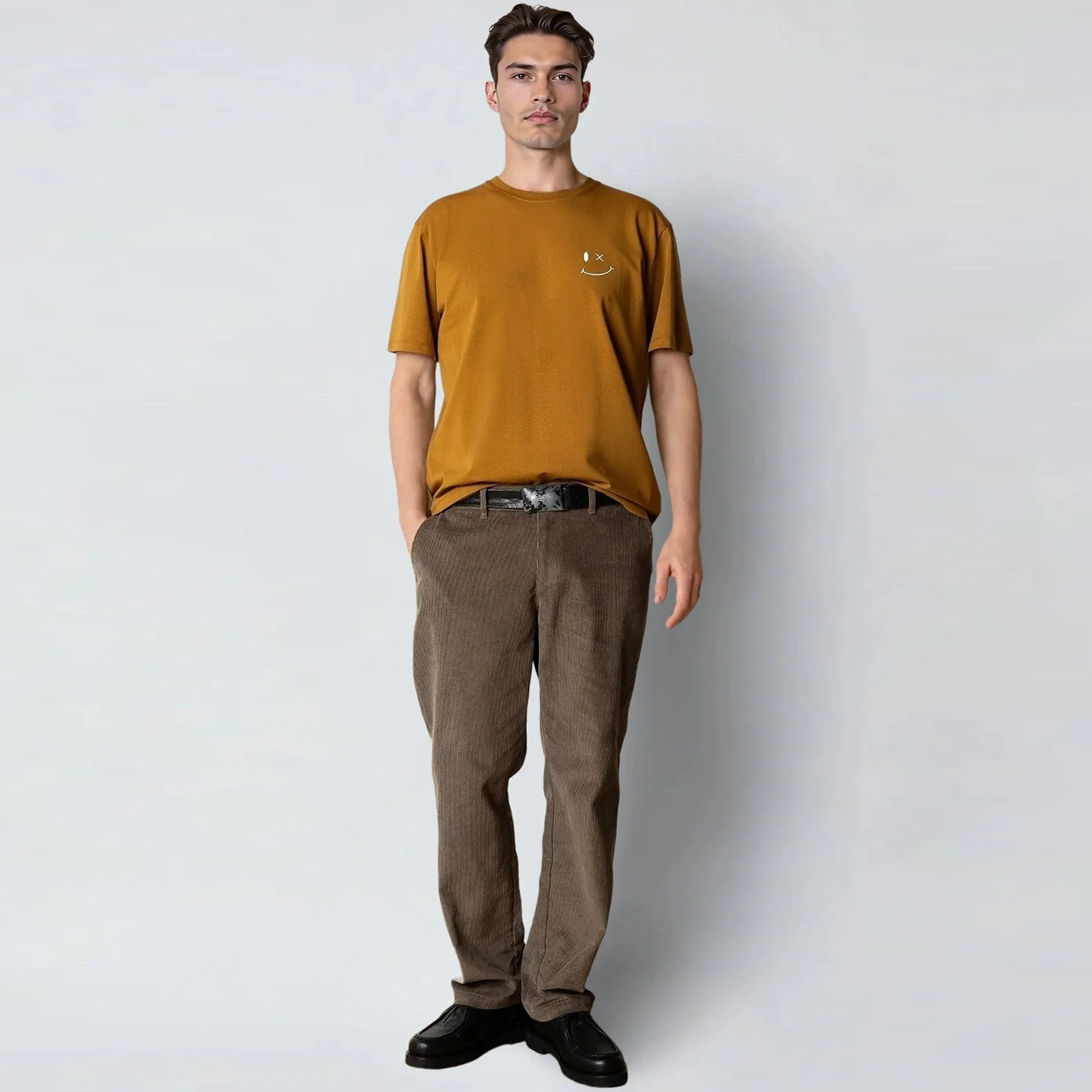 Barcelona Corduroy Pants brindle beige - Image 3