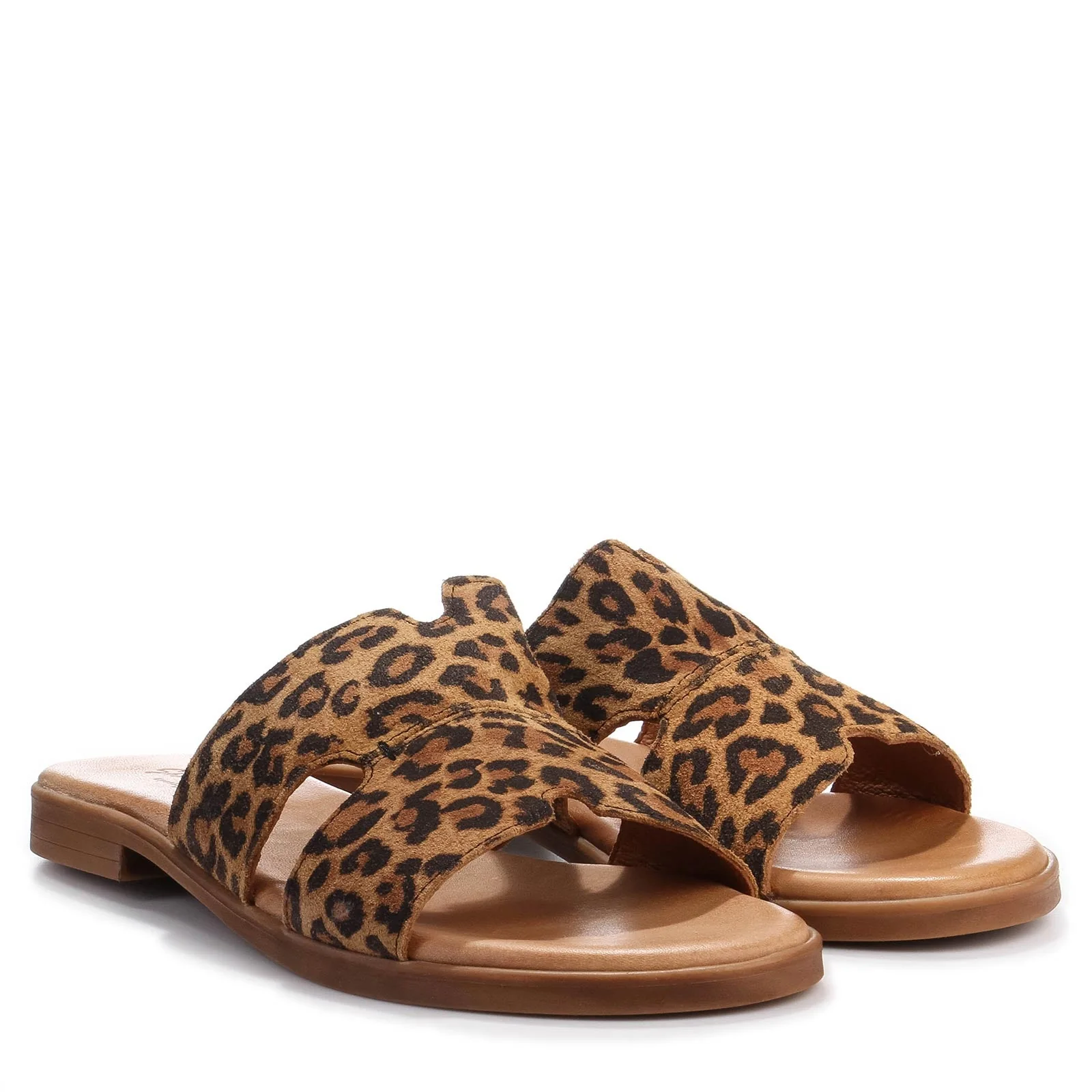 Becca S Sliders leopard suede - Image 2