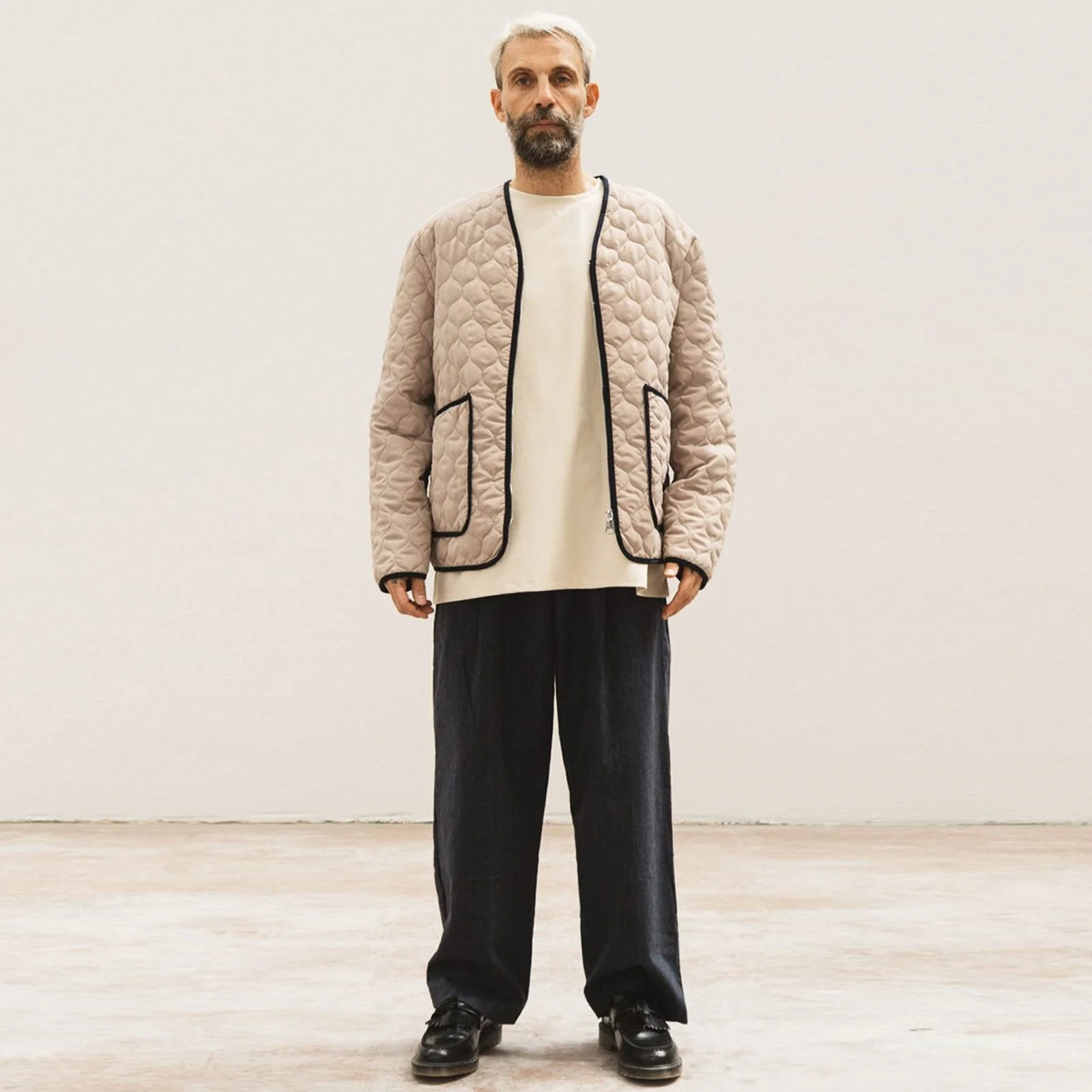 Big Osaka Pant denim spigato - Image 3