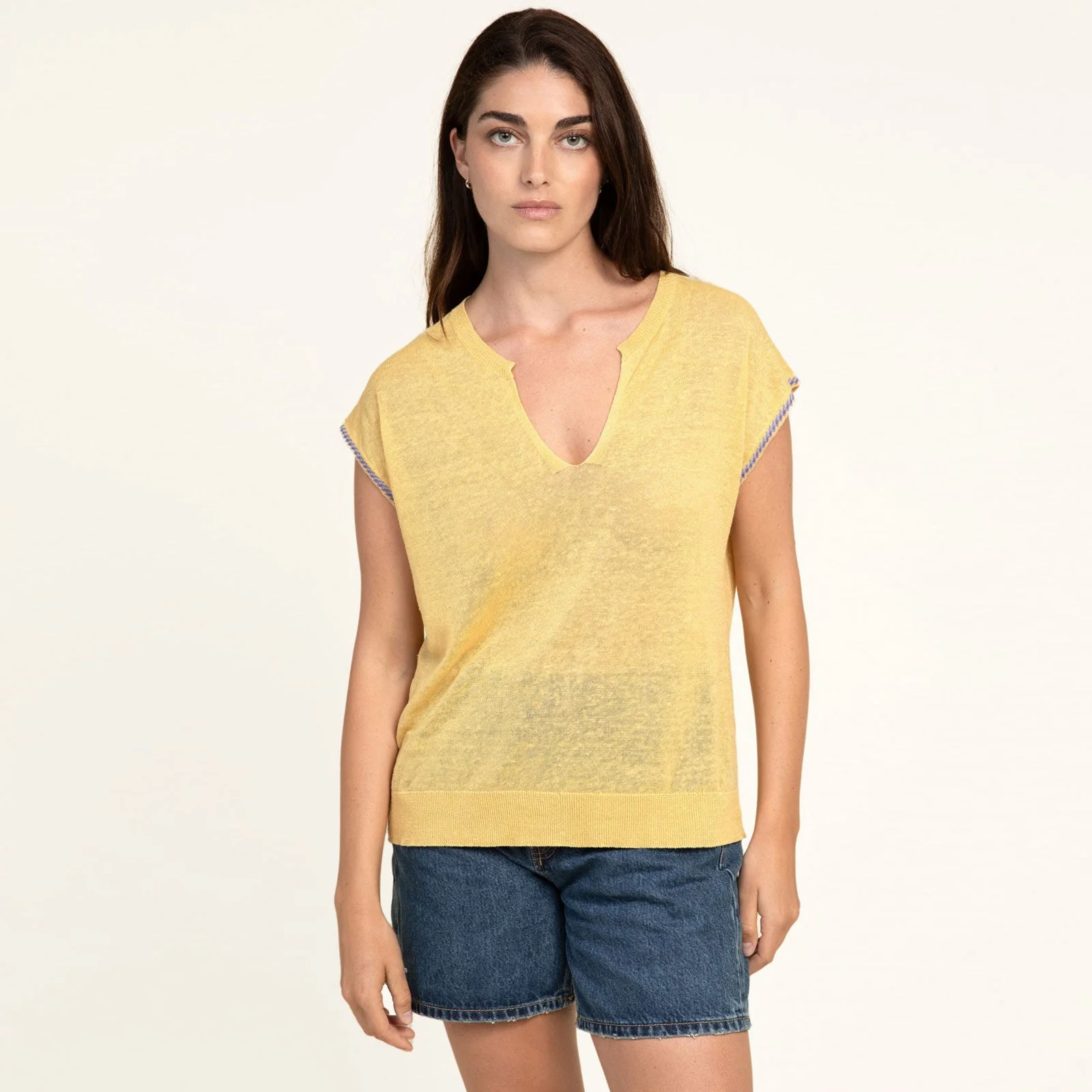 Bilk Shirt ocre - Image 2