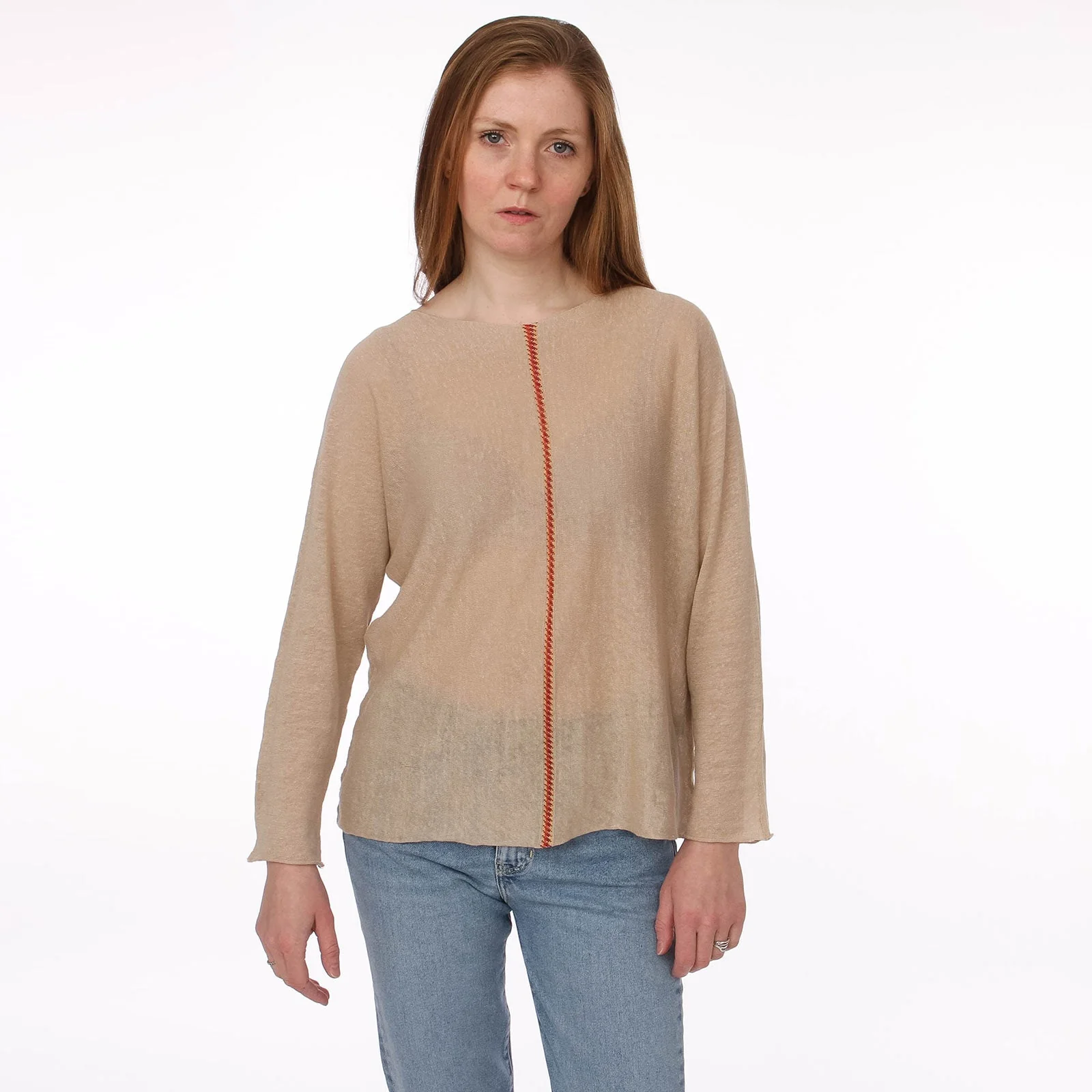 Bilkis Linen Shirt beige - Image 4