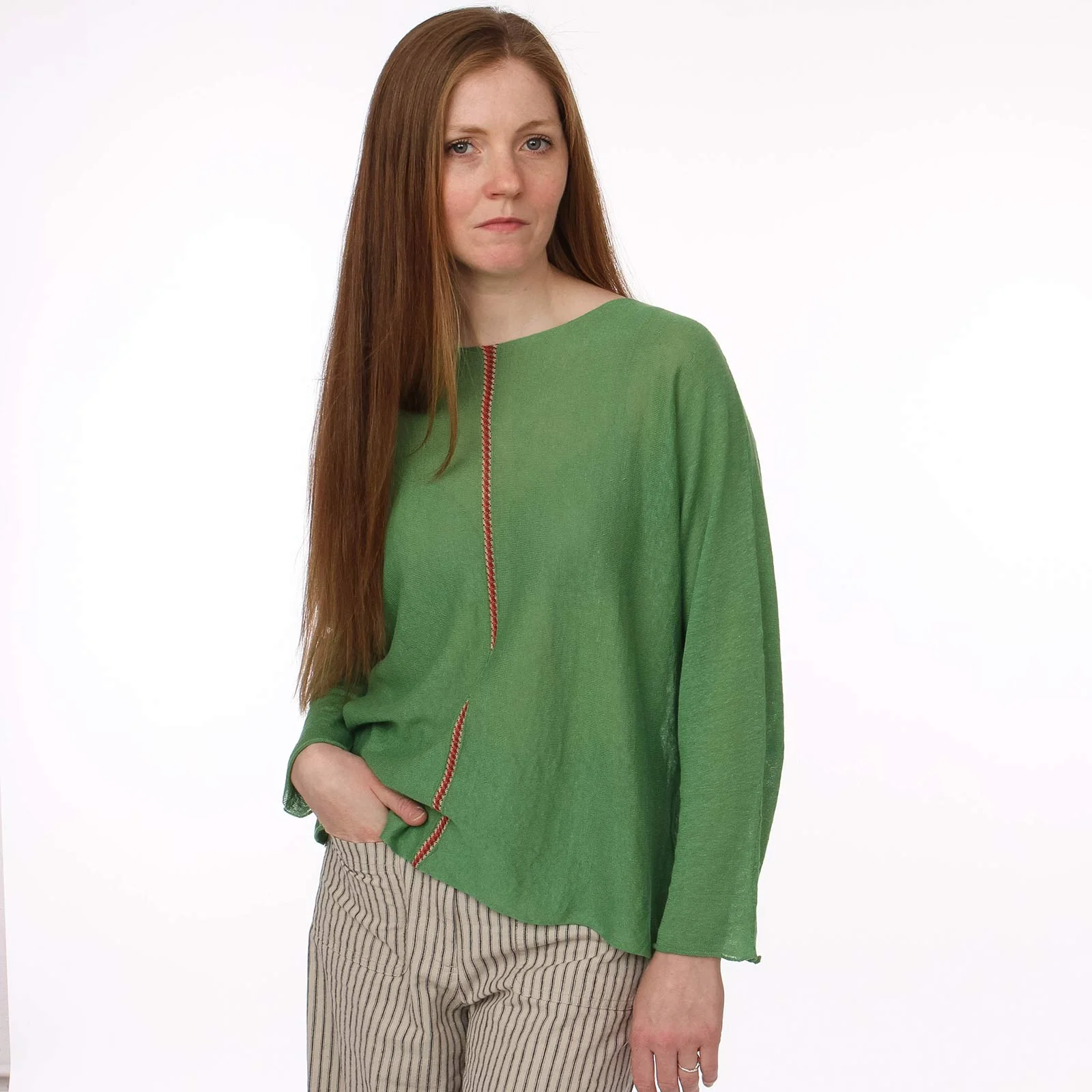 Bilkis Linen Shirt prairie - Image 7