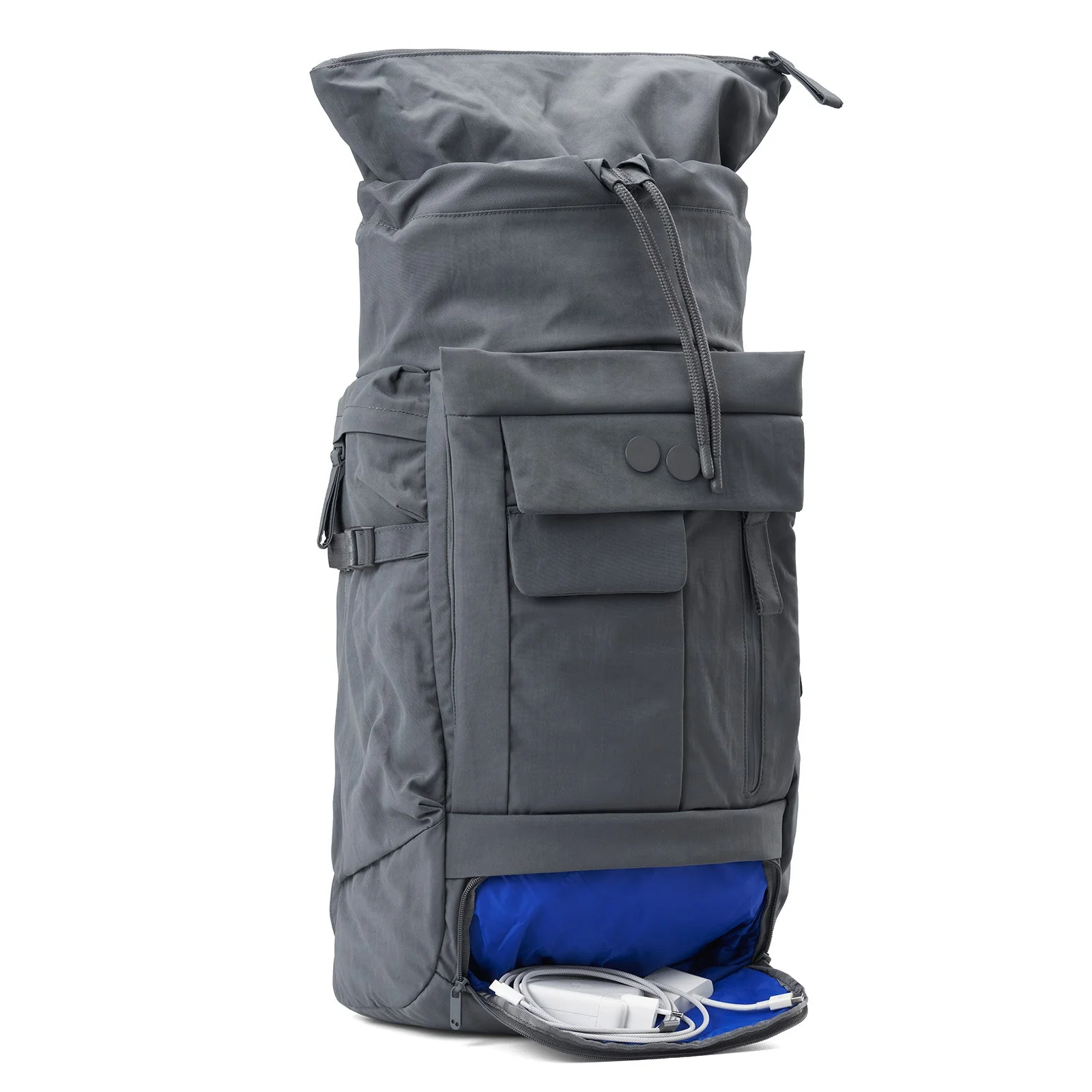 Blok Large Backpack crinkle grey - Image 2