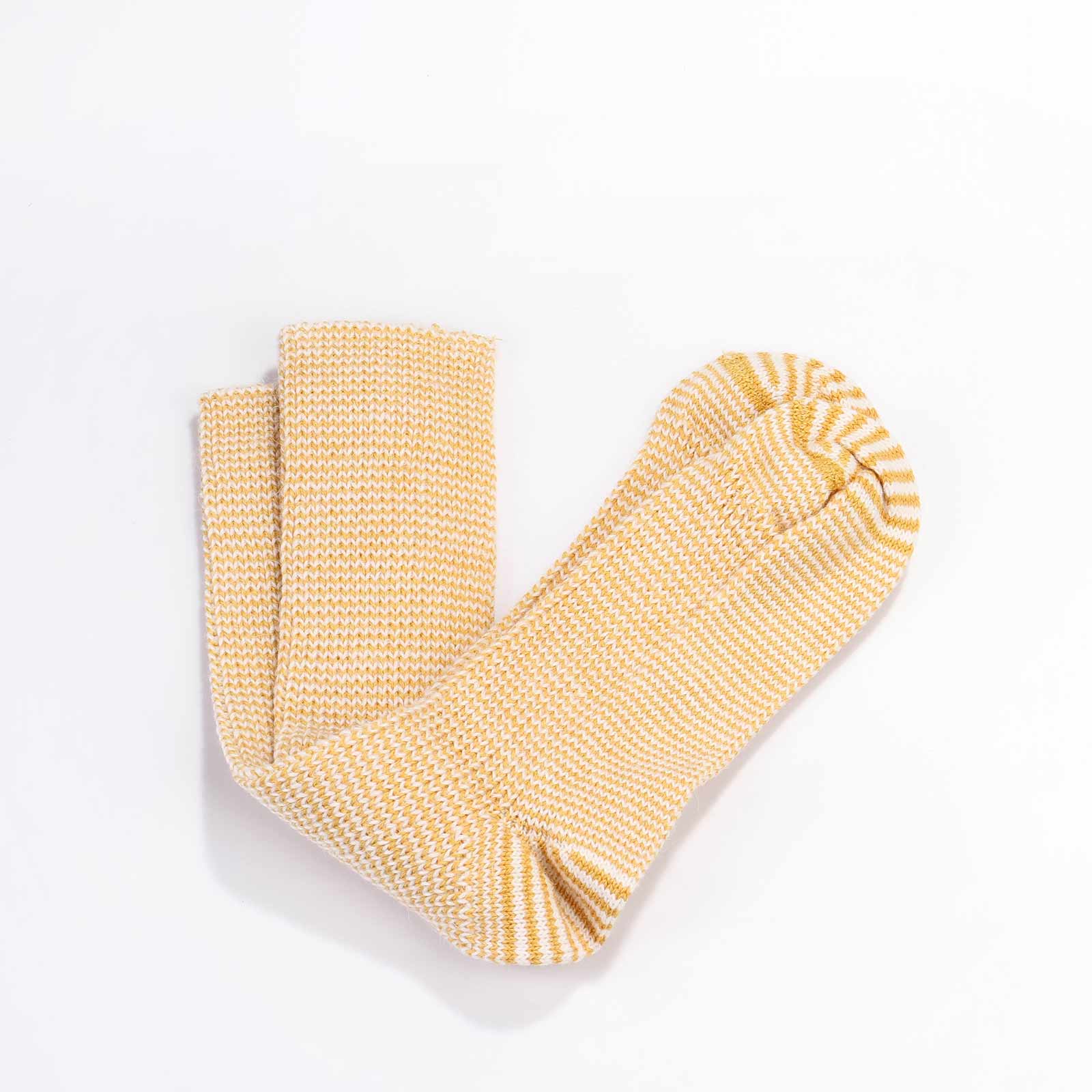 Boho Socks Stripes yellow/white