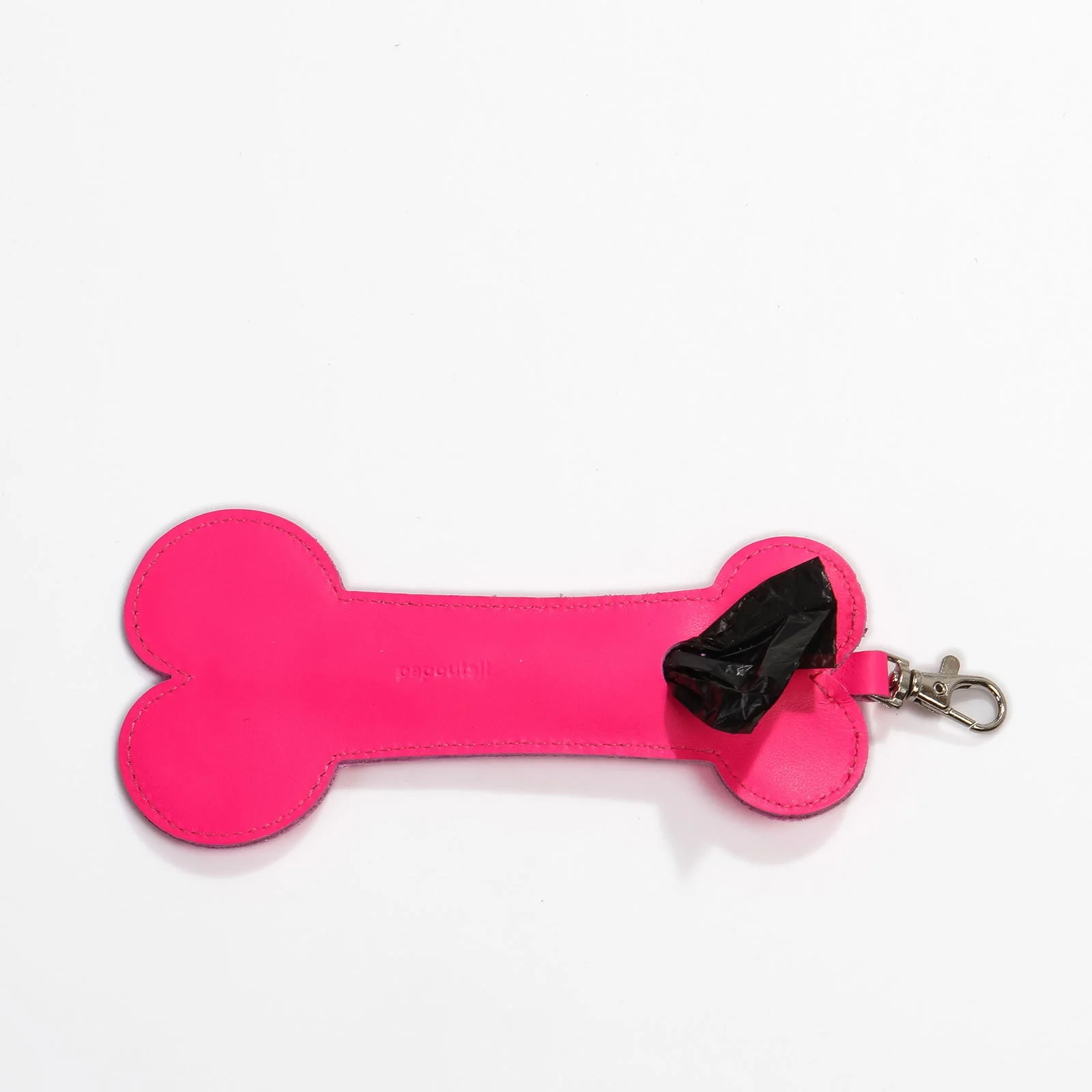 Bone Waste Bag Dispenser neon pink
