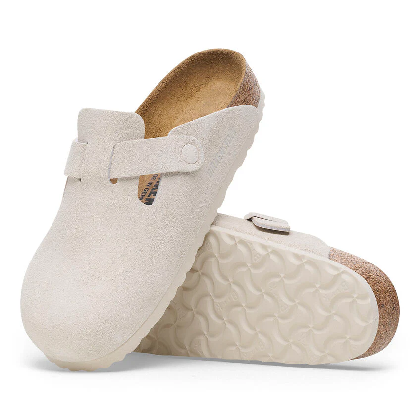 Boston Modern Suede Narrow Fit antique white - Image 4
