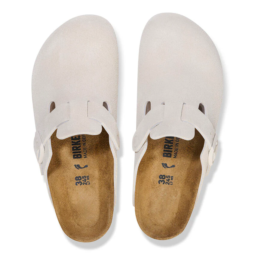 Boston Modern Suede Narrow Fit antique white - Image 5