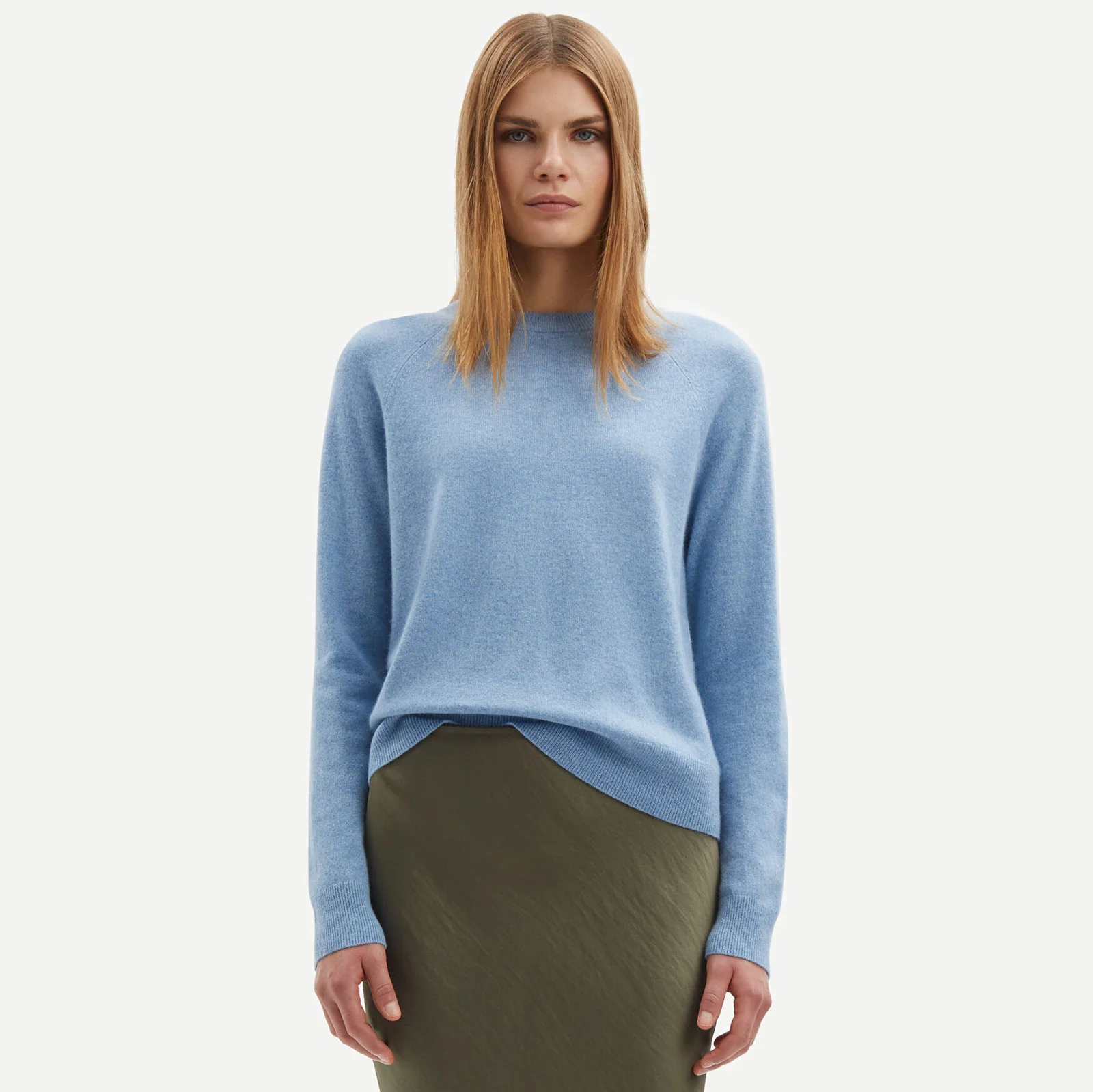 Boston O-Neck Jumper 6304 blue heron - Image 3